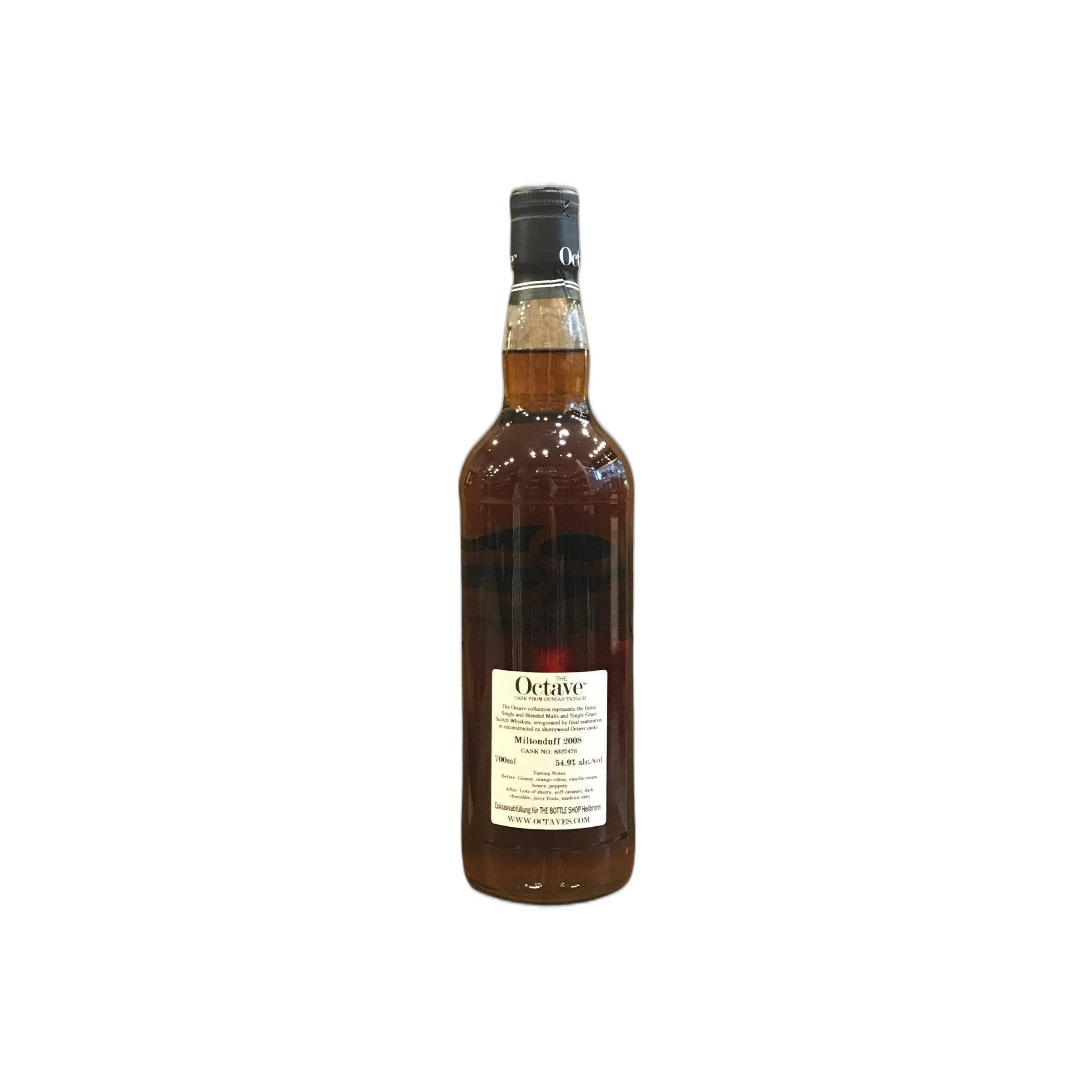 Miltonduff The Octave 2008 12 Years Single Malt Whisky 2