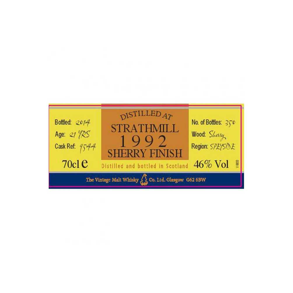 Strathmill The Cooper's Choice 1992 21 Years Single Malt Whisky 2