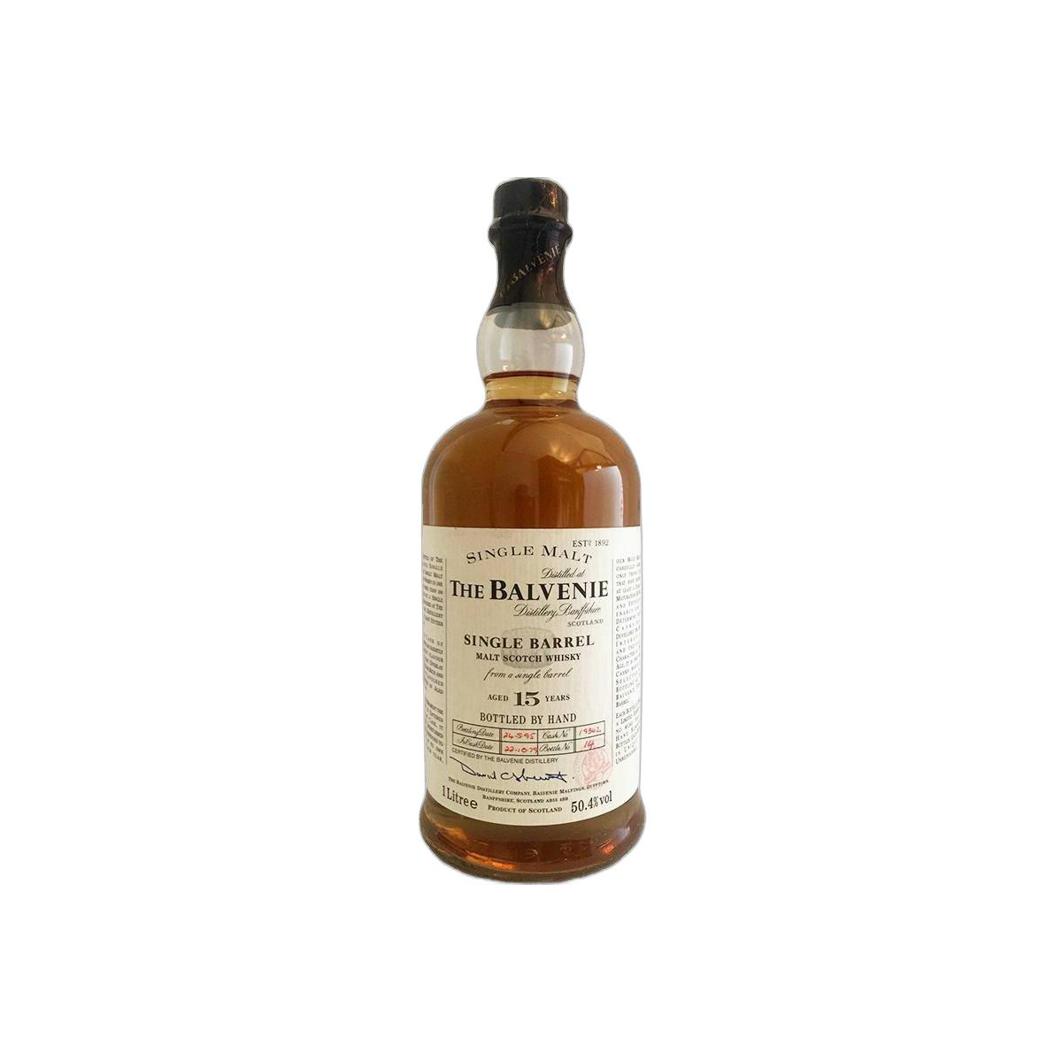 The Balvenie Single Cask 1979 15 Years Single Malt Whisky
