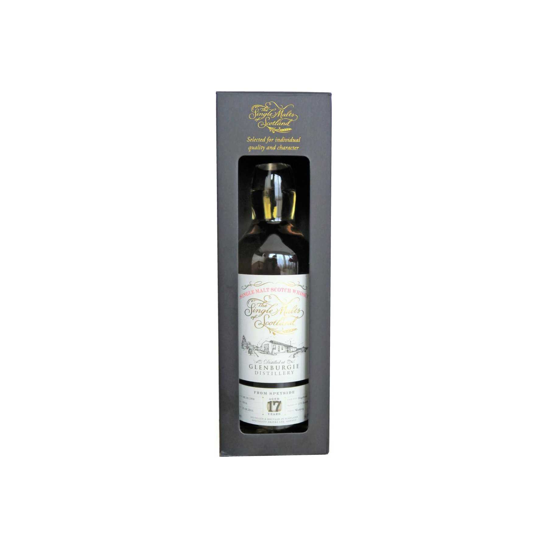 Glenburgie The Single Malts of Scotland 1998 17 Years Single Malt Whisky 2
