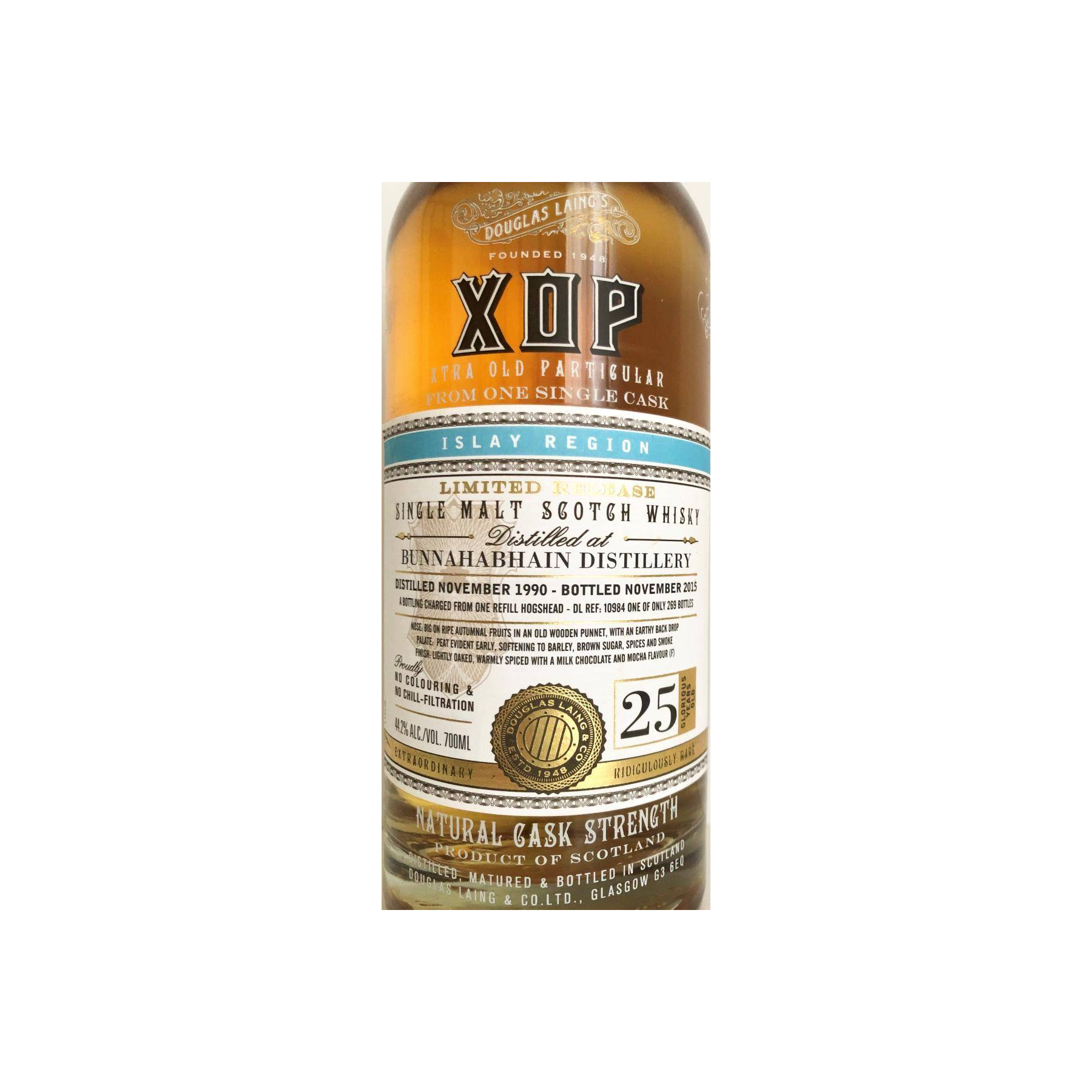 Bunnahabhain 1990 25 Years Single Malt Whisky 3