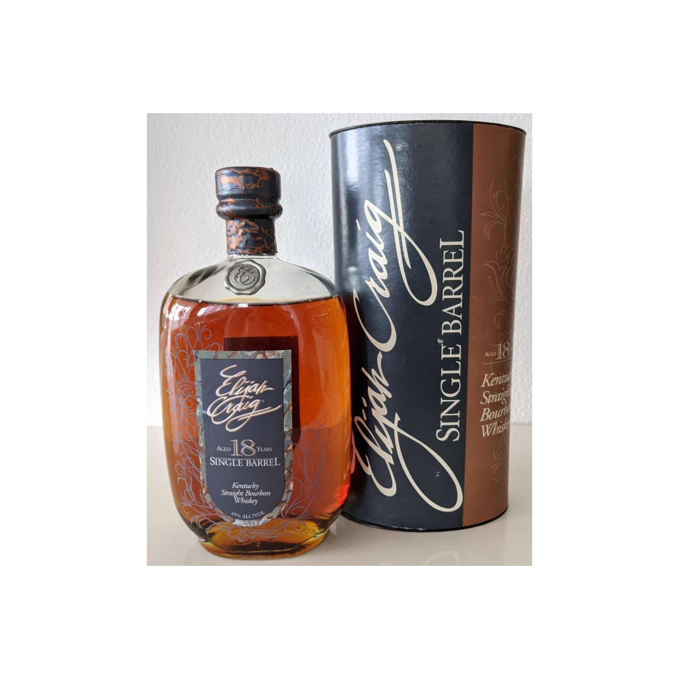 Elijah Craig 1978 18 Years Bourbon Whisky 3