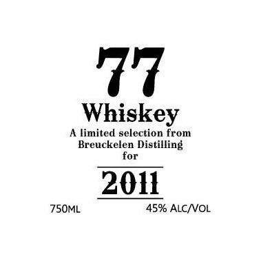 Breuckelen 77 Whiskey