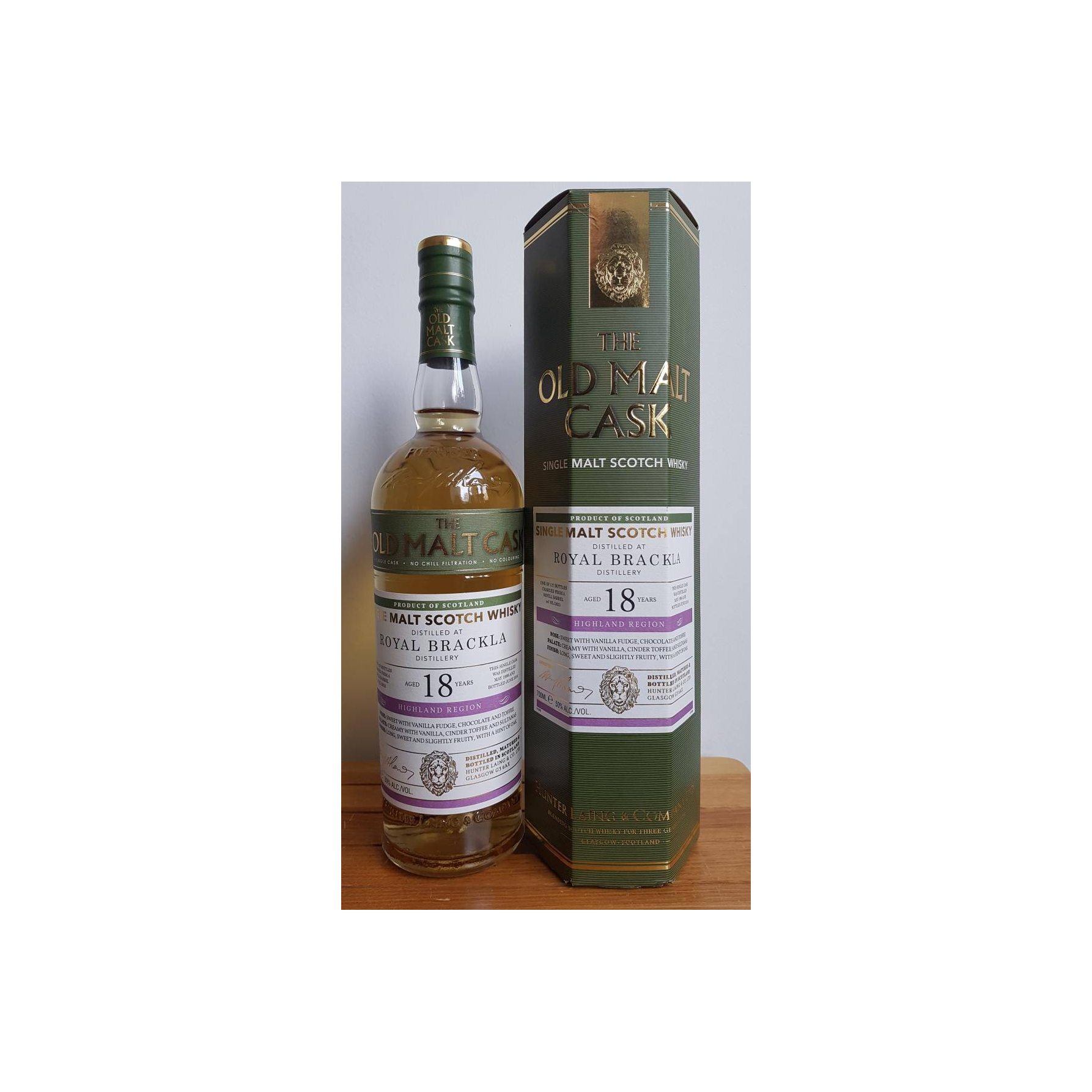 Royal Brackla Old Malt Cask 1998 18 Years Single Malt Whisky 3