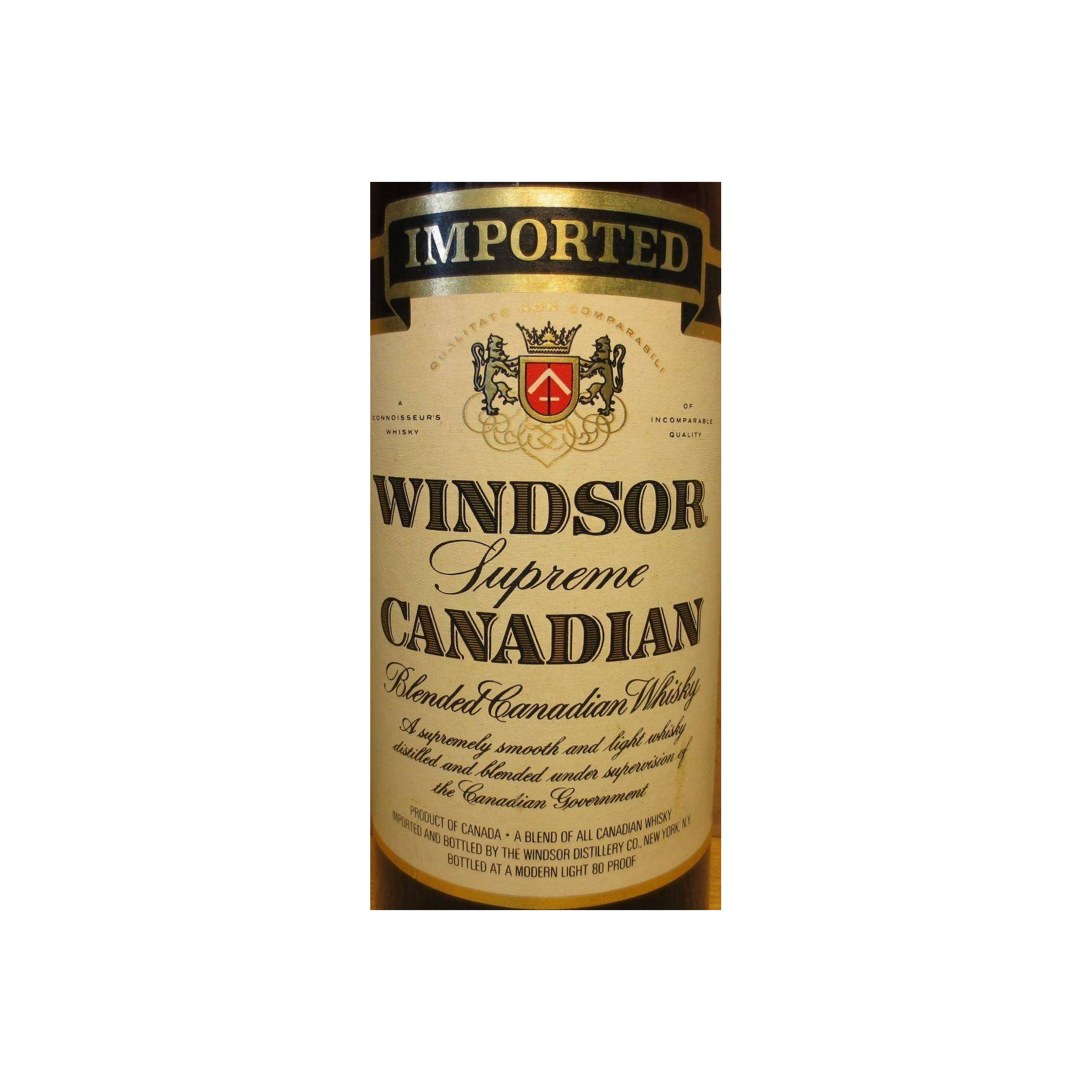 Windsor Canadian Whisky