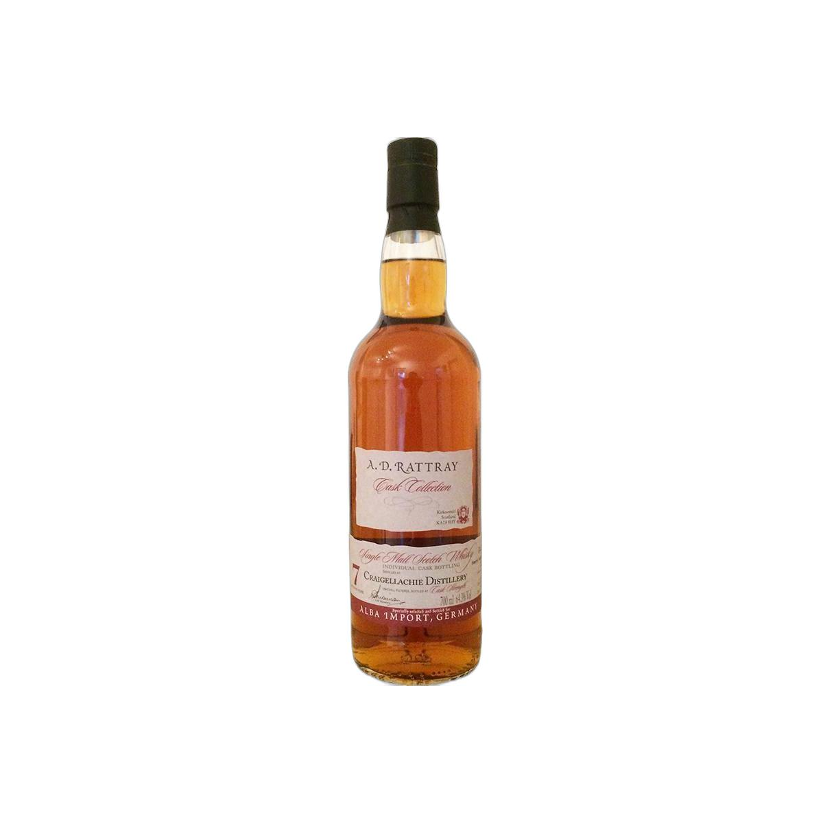 Craigellachie Individual Cask Bottling 2007 7 Years Single Malt Whisky