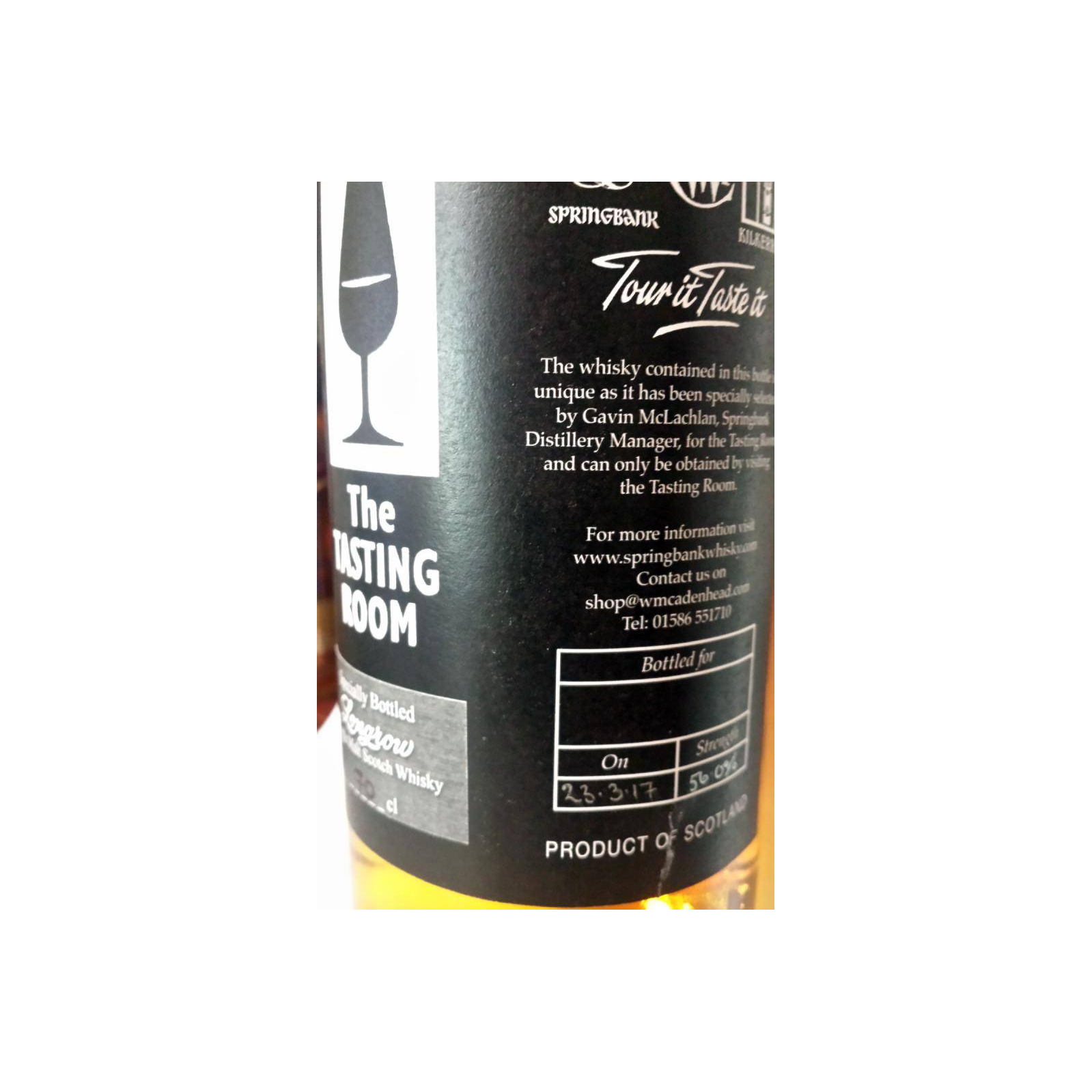 Longrow Single Malt Whisky 2