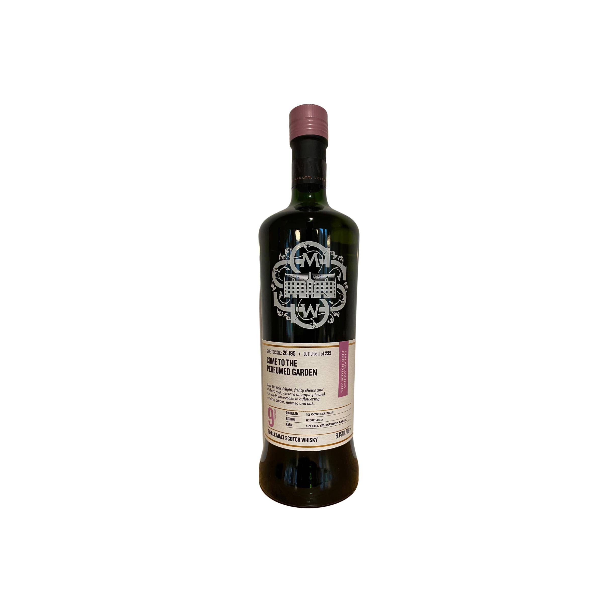 The Scotch Malt Whisky Society 2012 9 Years Single Malt Whisky