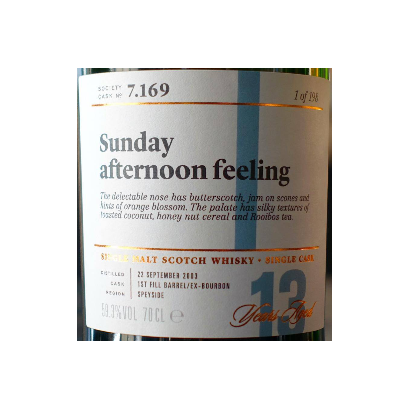 The Scotch Malt Whisky Society 2003 13 Years Single Malt Whisky 2