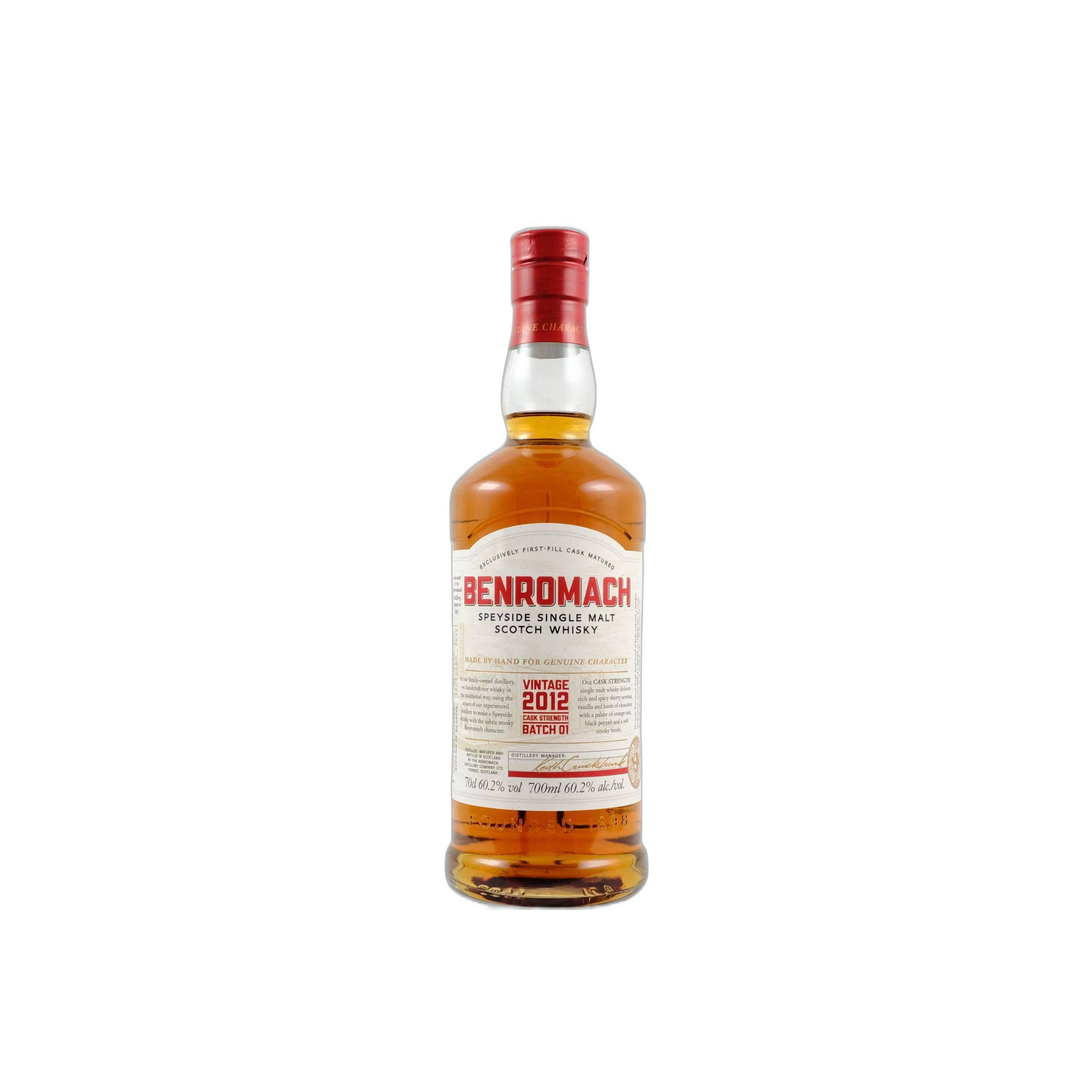 Benromach Cask Strength Collection 2012 9 Years Single Malt Whisky