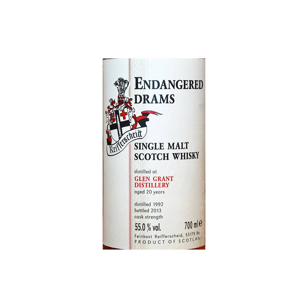 Glen Grant 1992 20 Years Single Malt Whisky 2