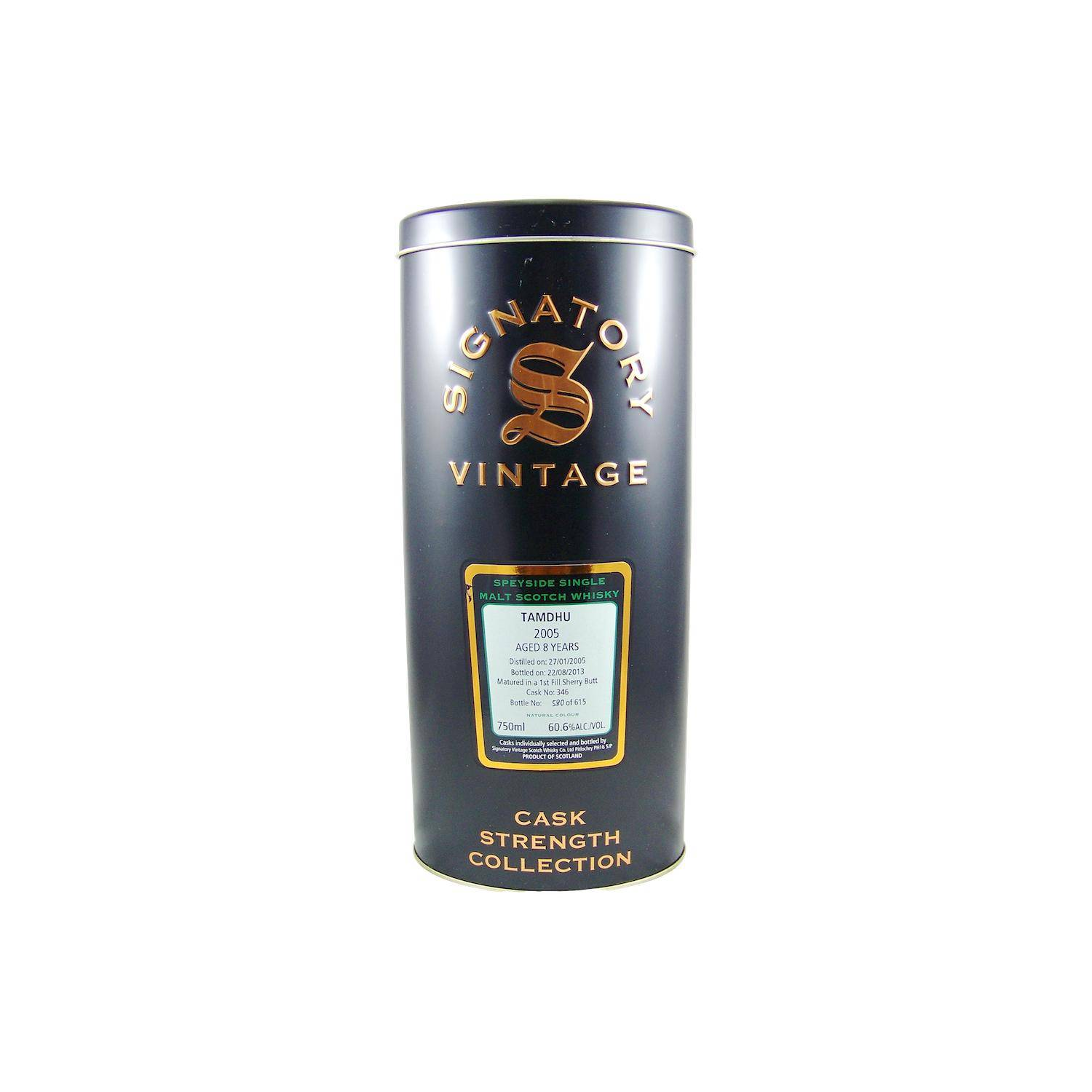 Tamdhu Cask Strength Collection 2005 8 Years Single Malt Whisky 3