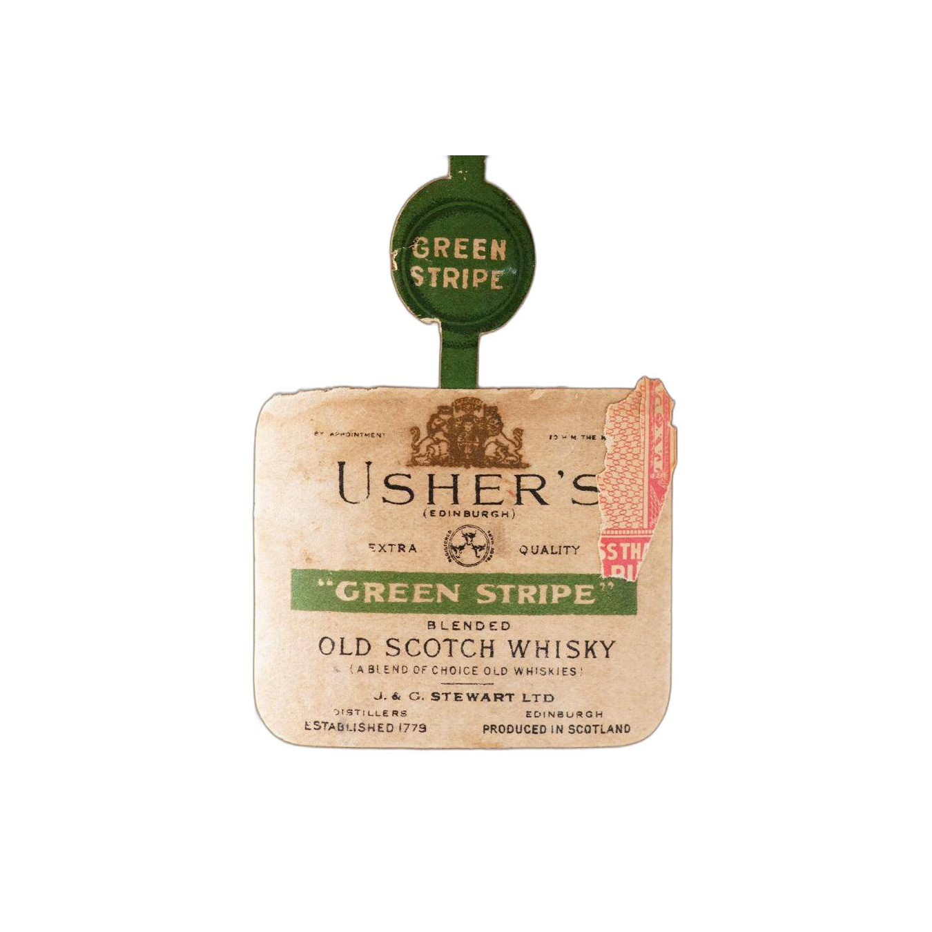Usher's Green Stripe