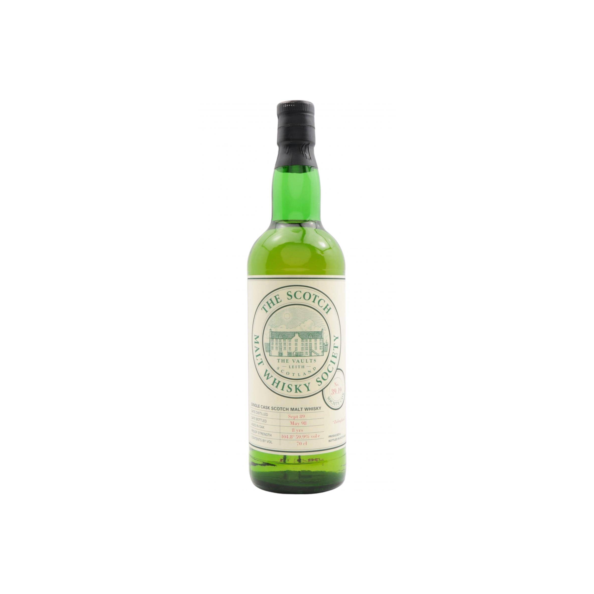 The Scotch Malt Whisky Society 1989 8 Years Single Malt Whisky