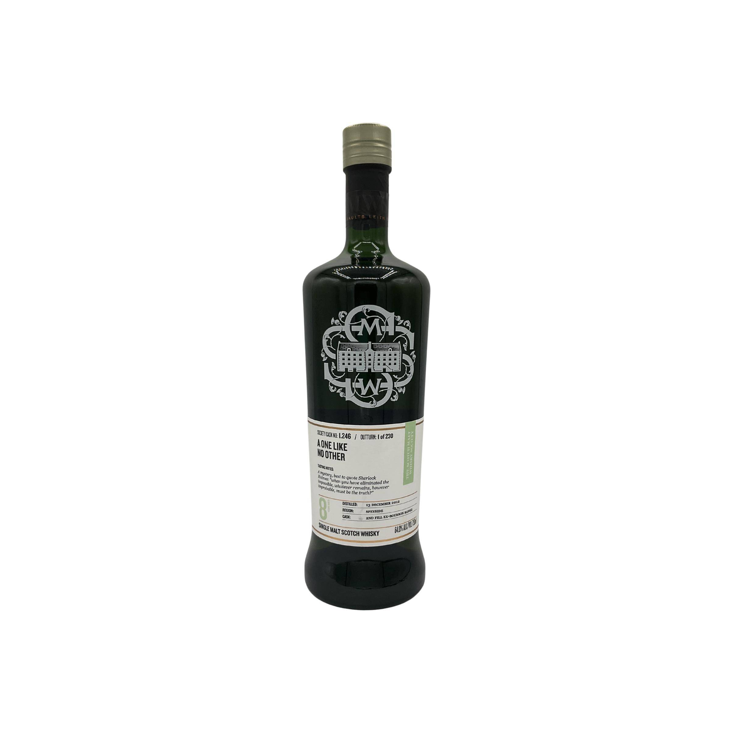 The Scotch Malt Whisky Society 2012 8 Years Single Malt Whisky