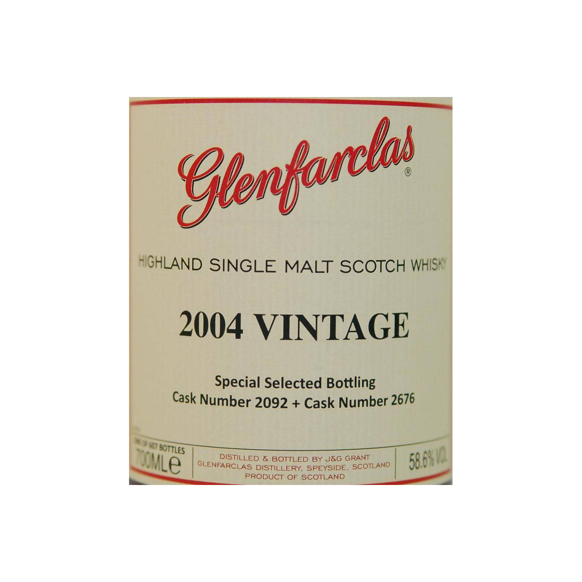 Glenfarclas 2004 11 Years Single Malt Whisky 2