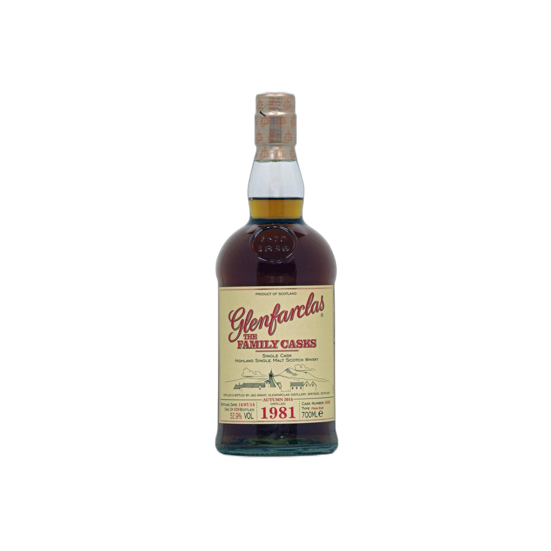 Glenfarclas 1981 33 Years Single Malt Whisky