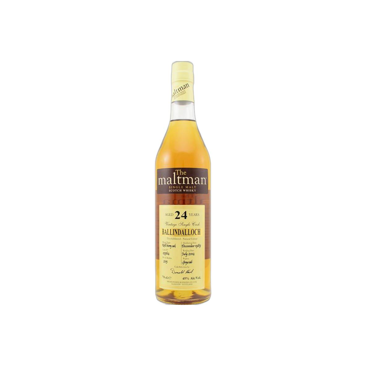 Meadowside Blending 1989 24 Years Single Malt Whisky