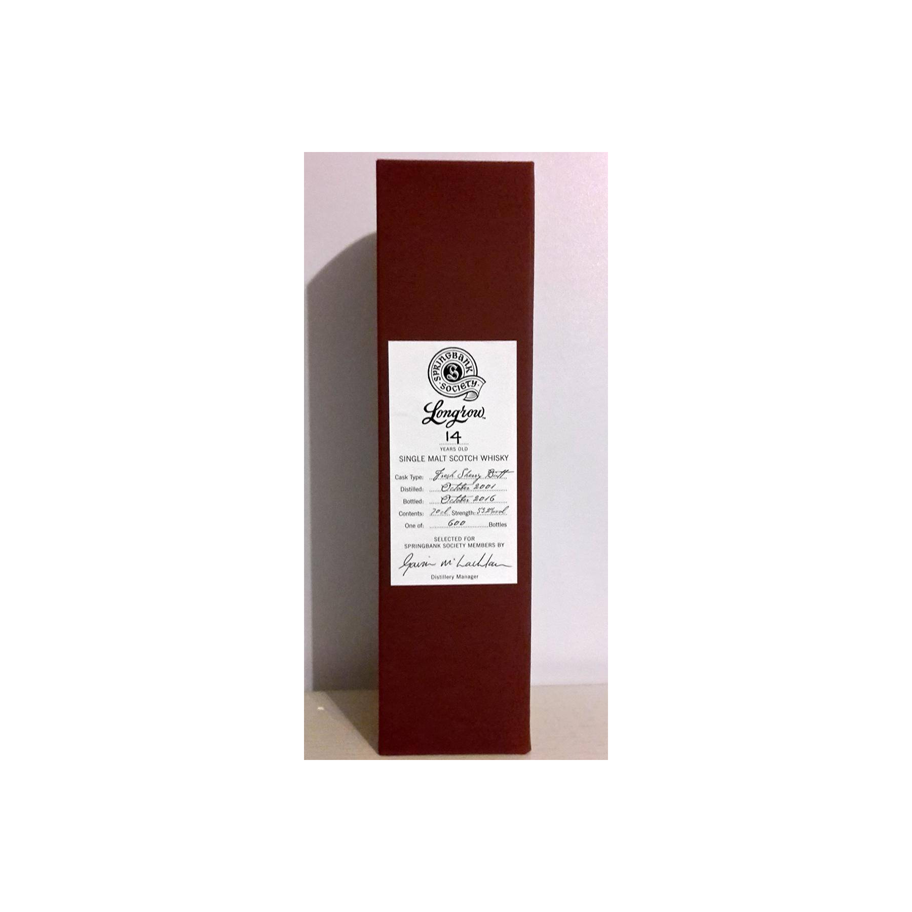 Longrow 2001 14 Years Single Malt Whisky 2
