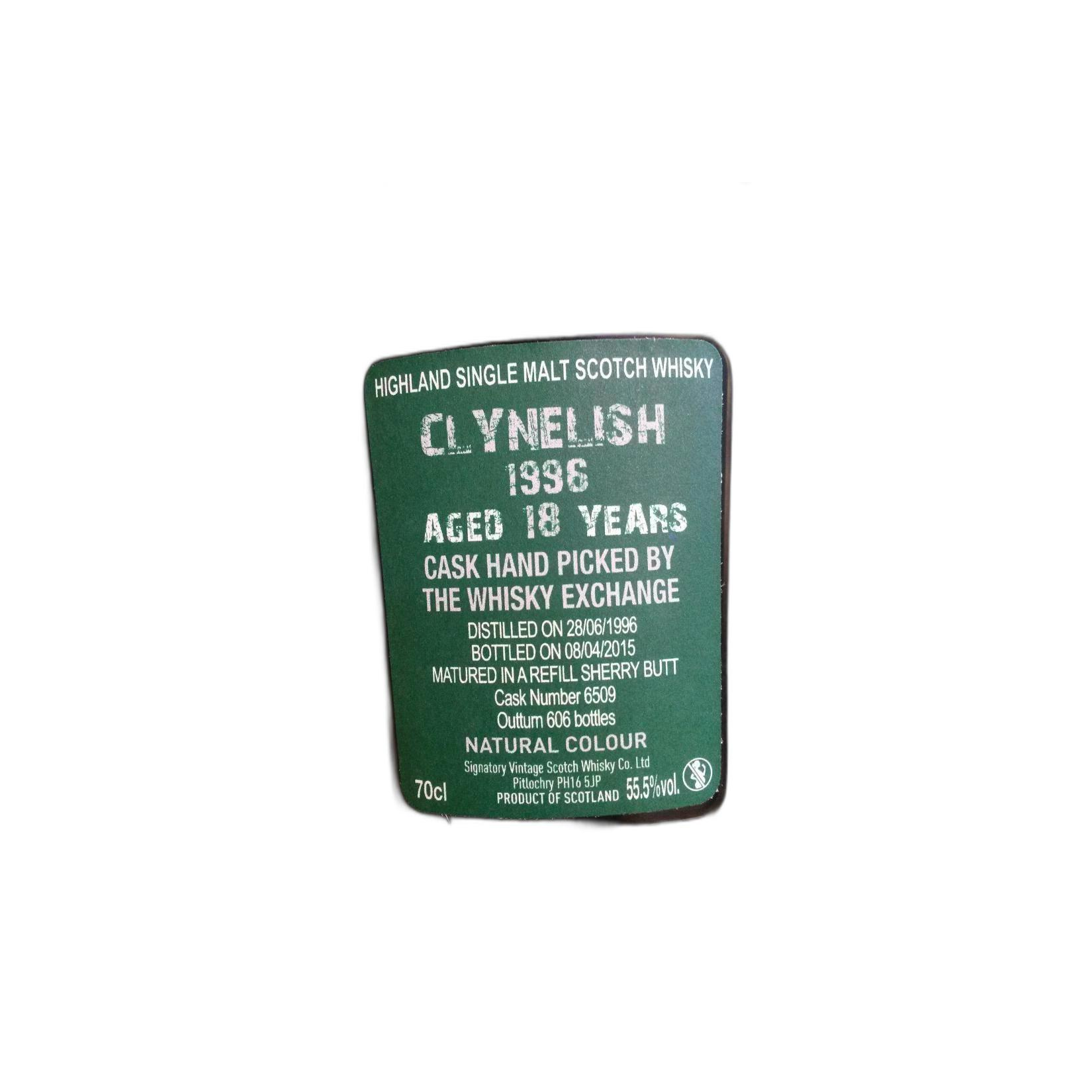 Clynelish Cask Strength Collection 1996 18 Years Single Malt Whisky 2