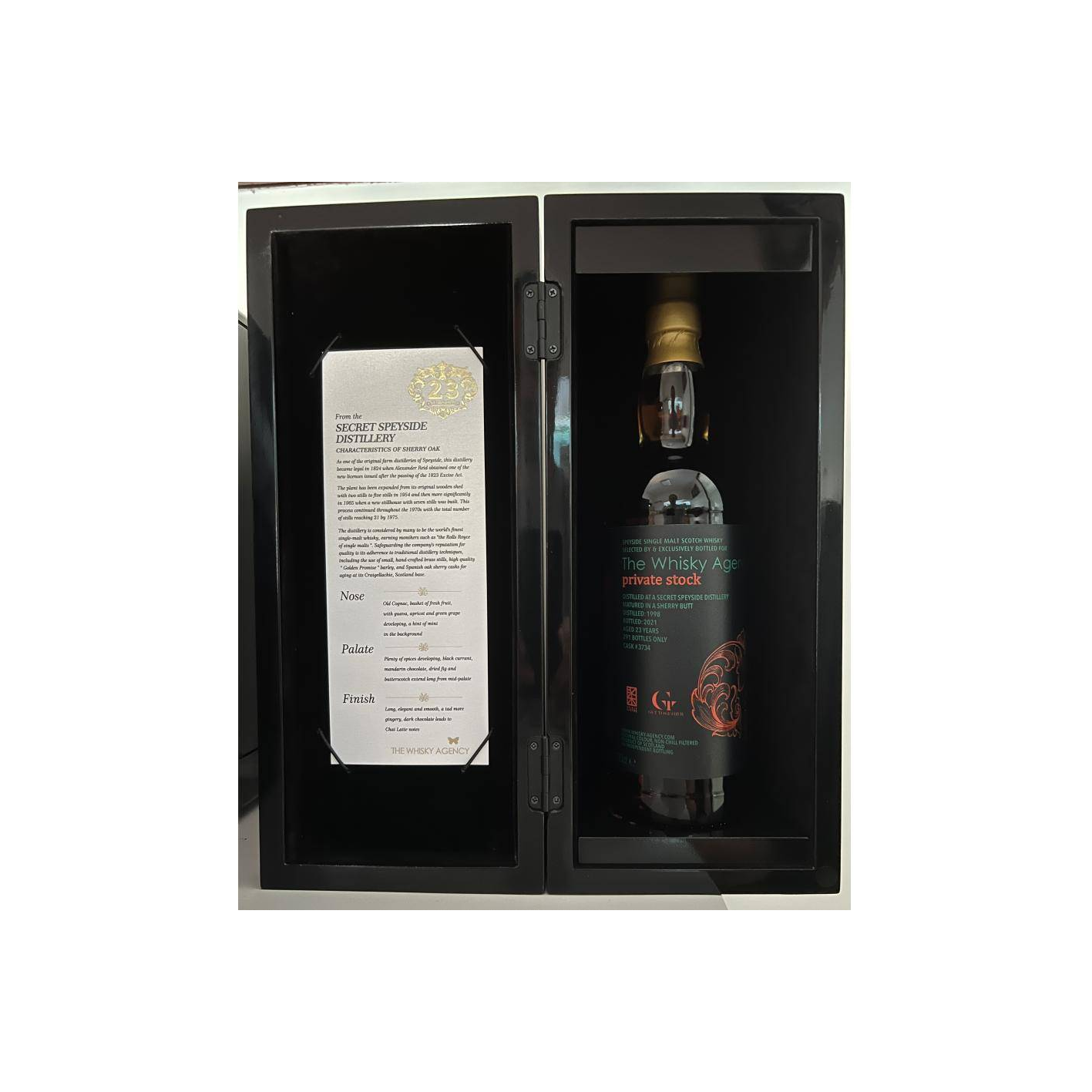 The Whisky Agency 1998 23 Years Single Malt Whisky 3