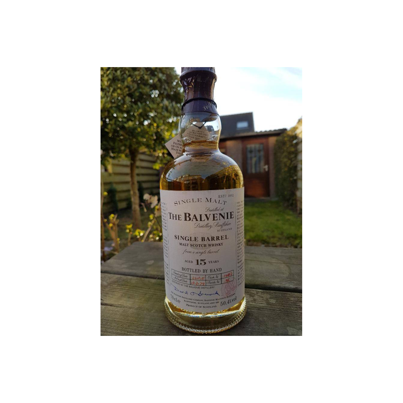 The Balvenie Single Cask 1979 15 Years Single Malt Whisky