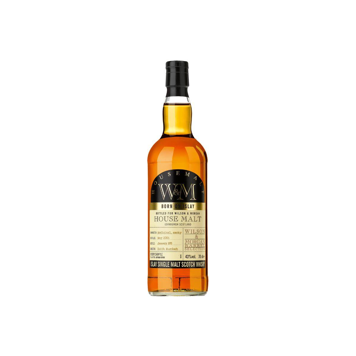 Wilson & Morgan 2006 8 Years Single Malt Whisky