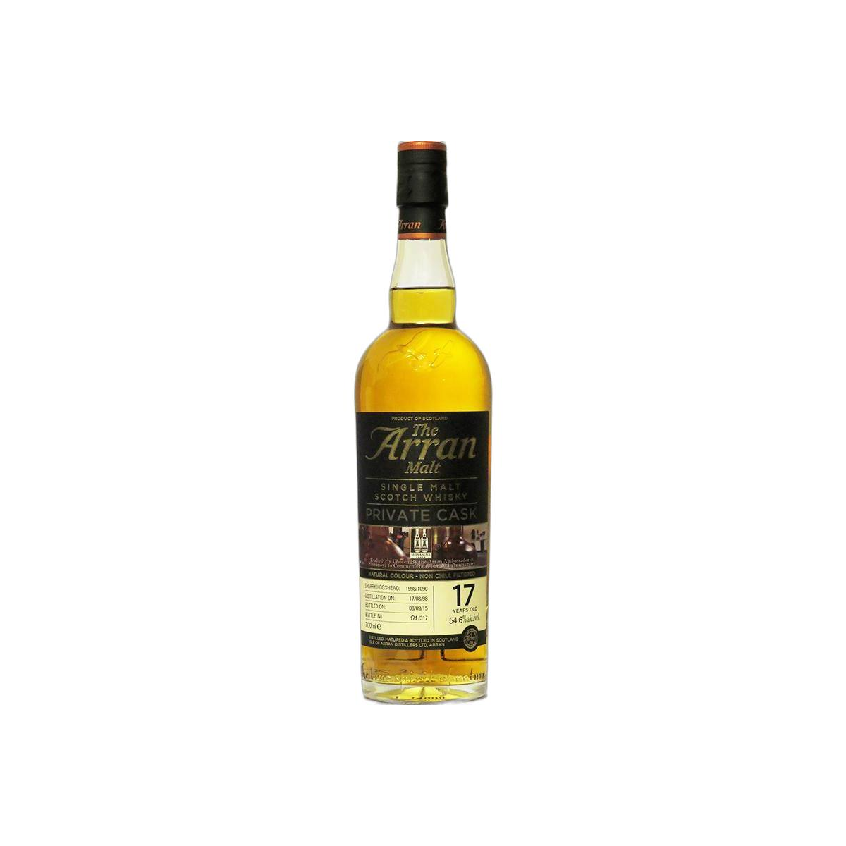Arran Private Cask 1998 17 Years Single Malt Whisky