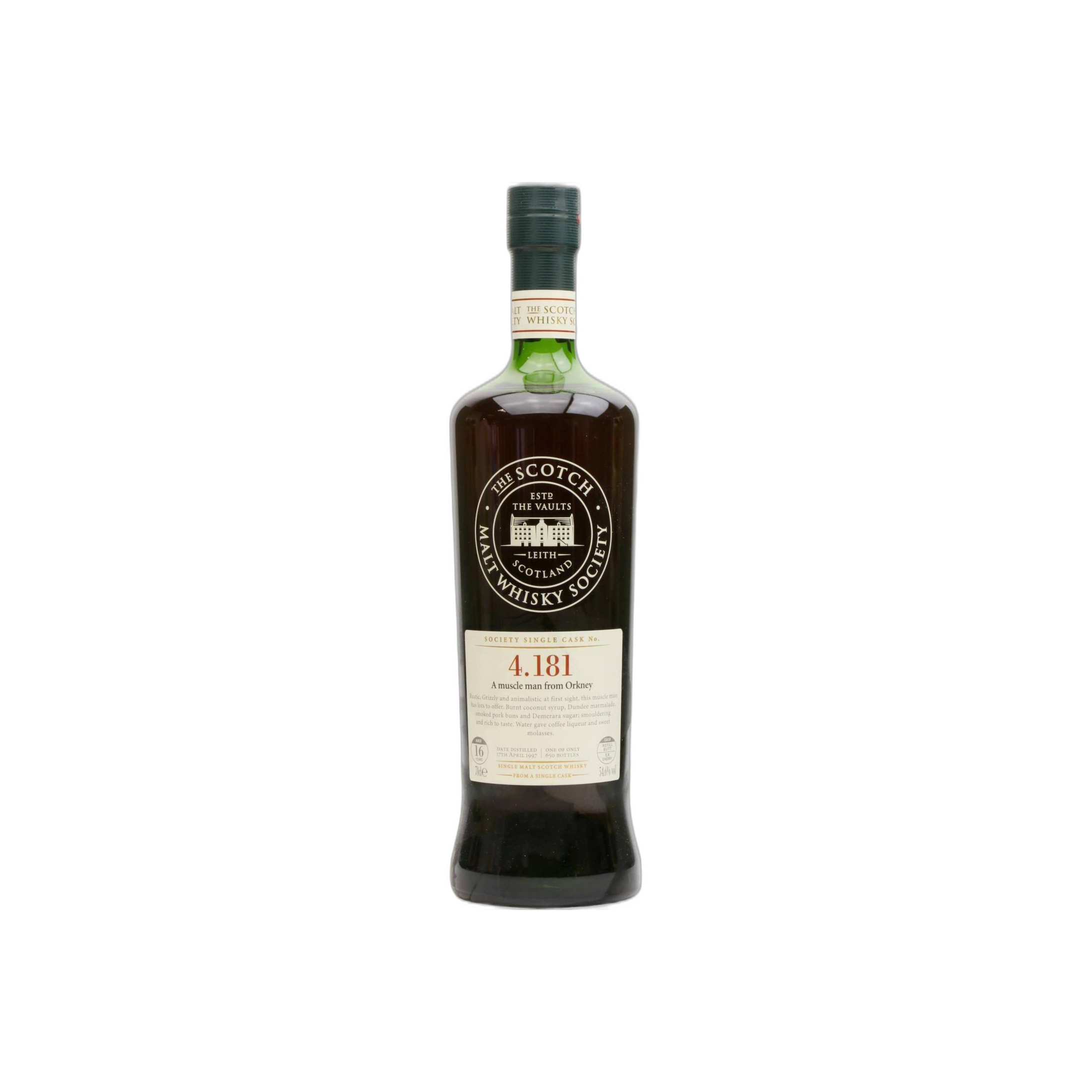 The Scotch Malt Whisky Society 1997 16 Years Single Malt Whisky