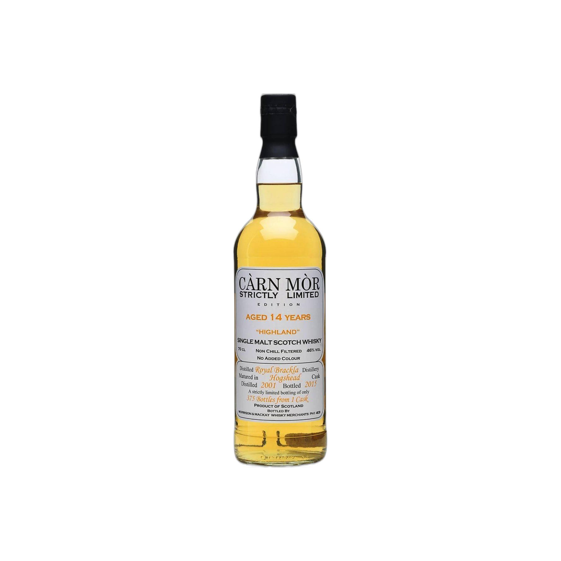 Royal Brackla 2001 14 Years Single Malt Whisky