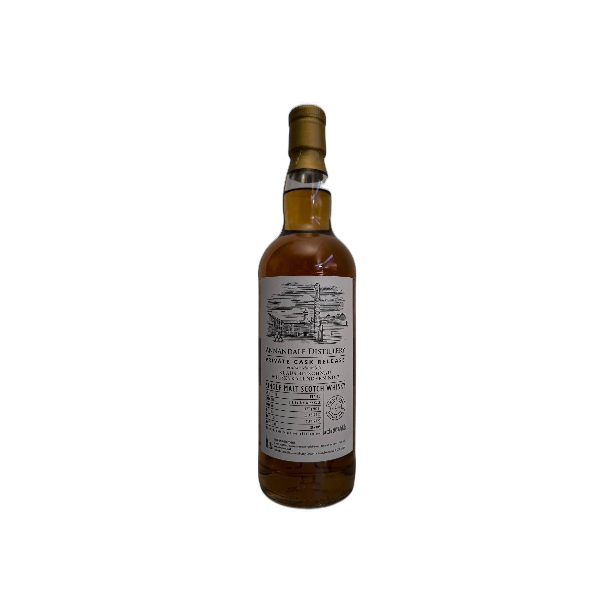 Annandale 2017 4 Years Single Malt Whisky