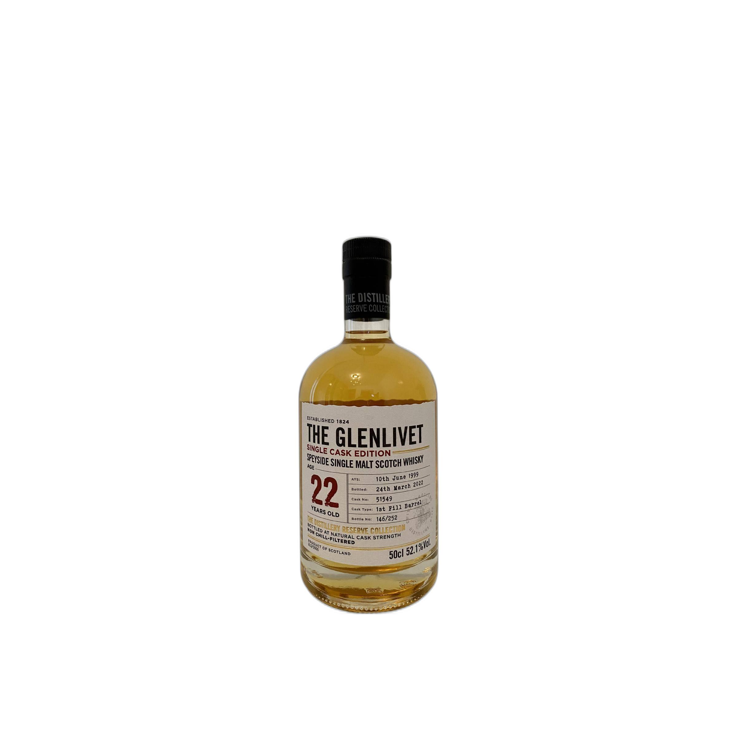 The Glenlivet 1999 22 Years Single Malt Whisky