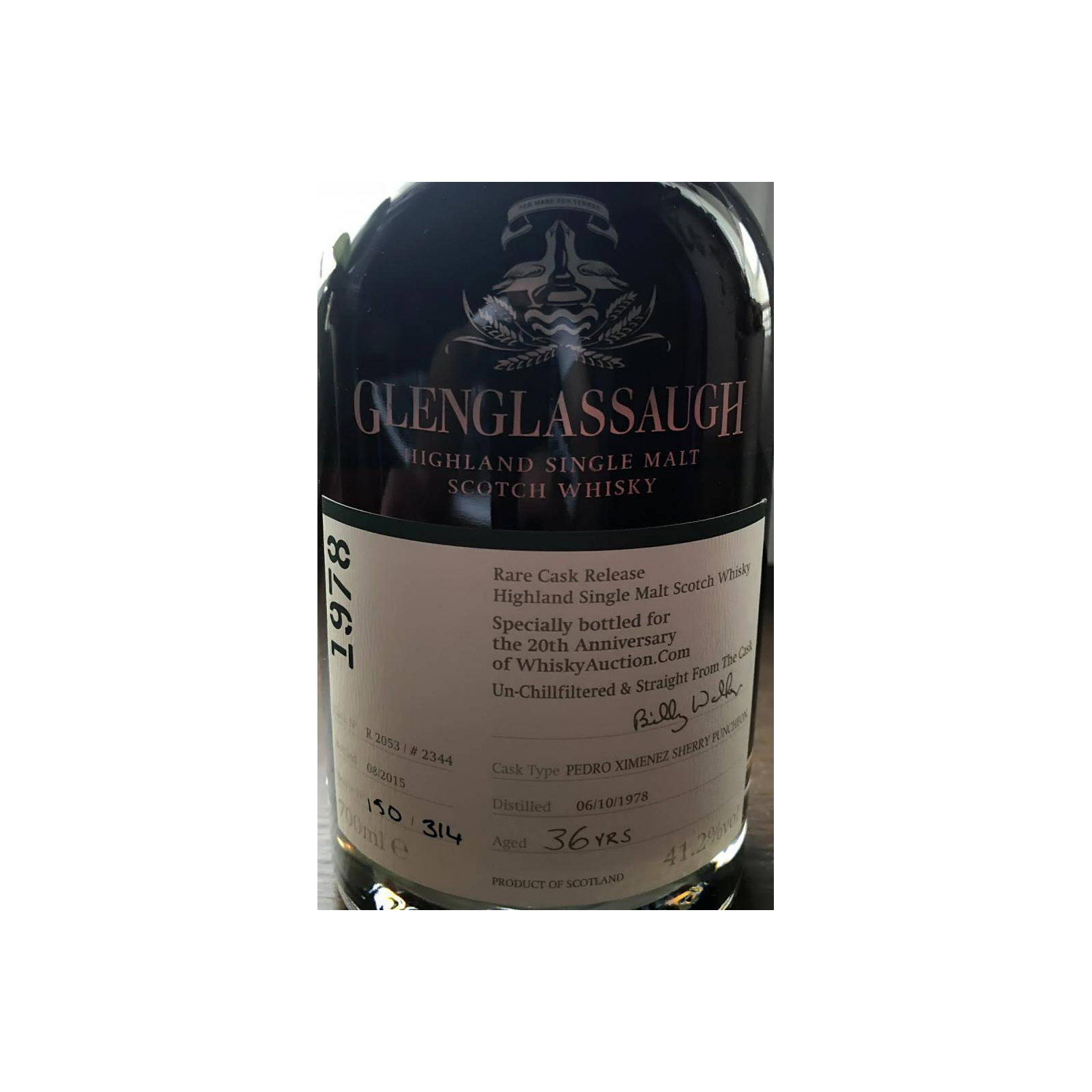 Glenglassaugh 1978 36 Years Single Malt Whisky