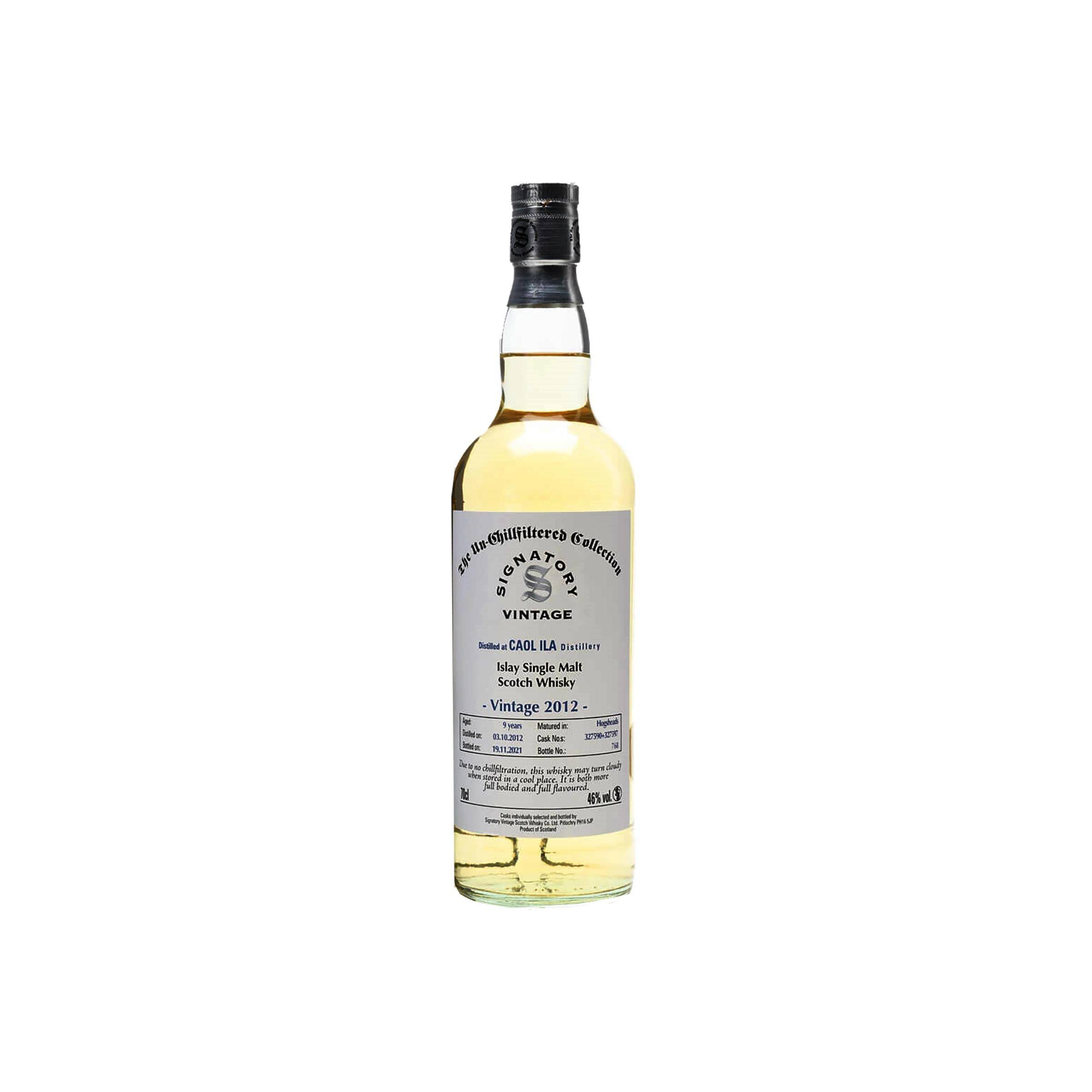 Caol Ila The Un-Chillfiltered Collection 2012 9 Years Single Malt Whisky