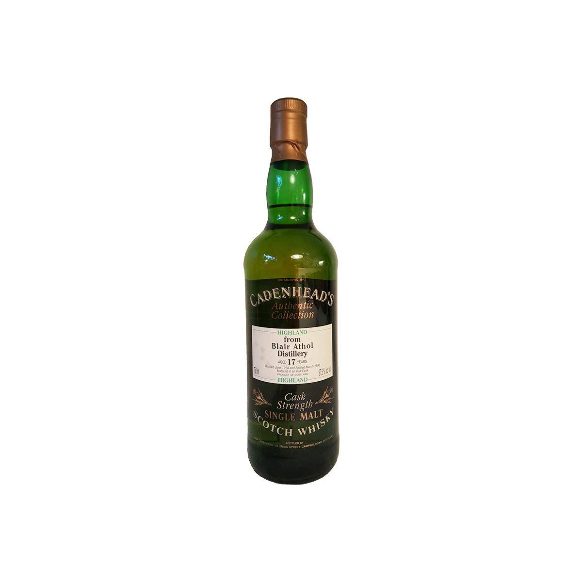 Blair Athol Authentic Collection 1978 17 Years Single Malt Whisky