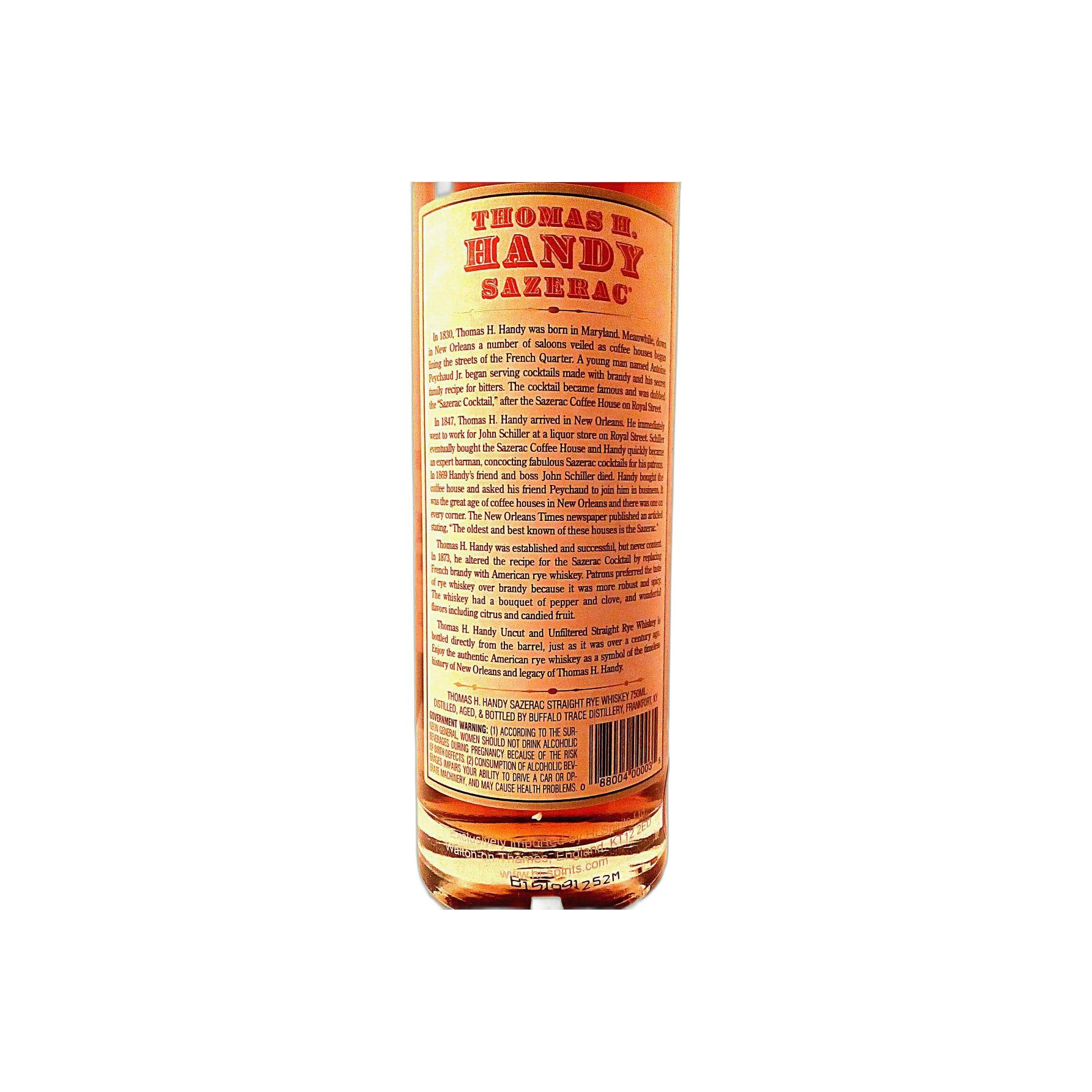 Thomas H. Handy Sazerac 2009 3