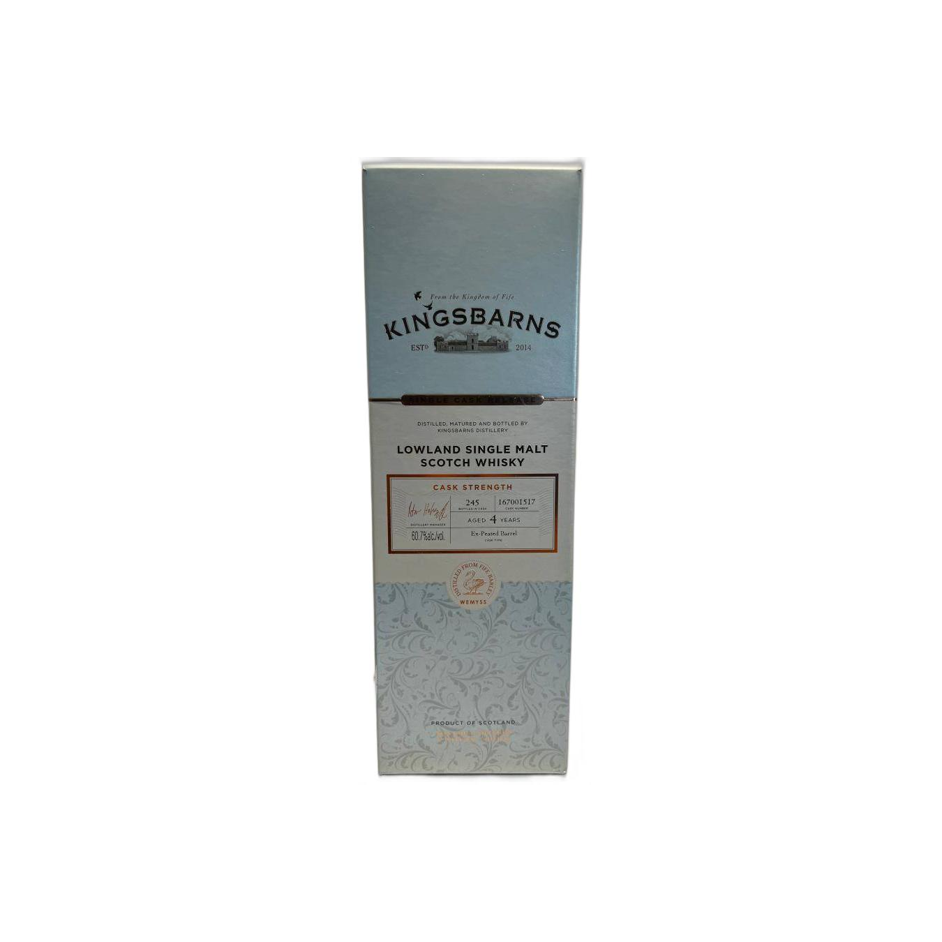 Kingsbarns 2016 4 Years Single Malt Whisky 3