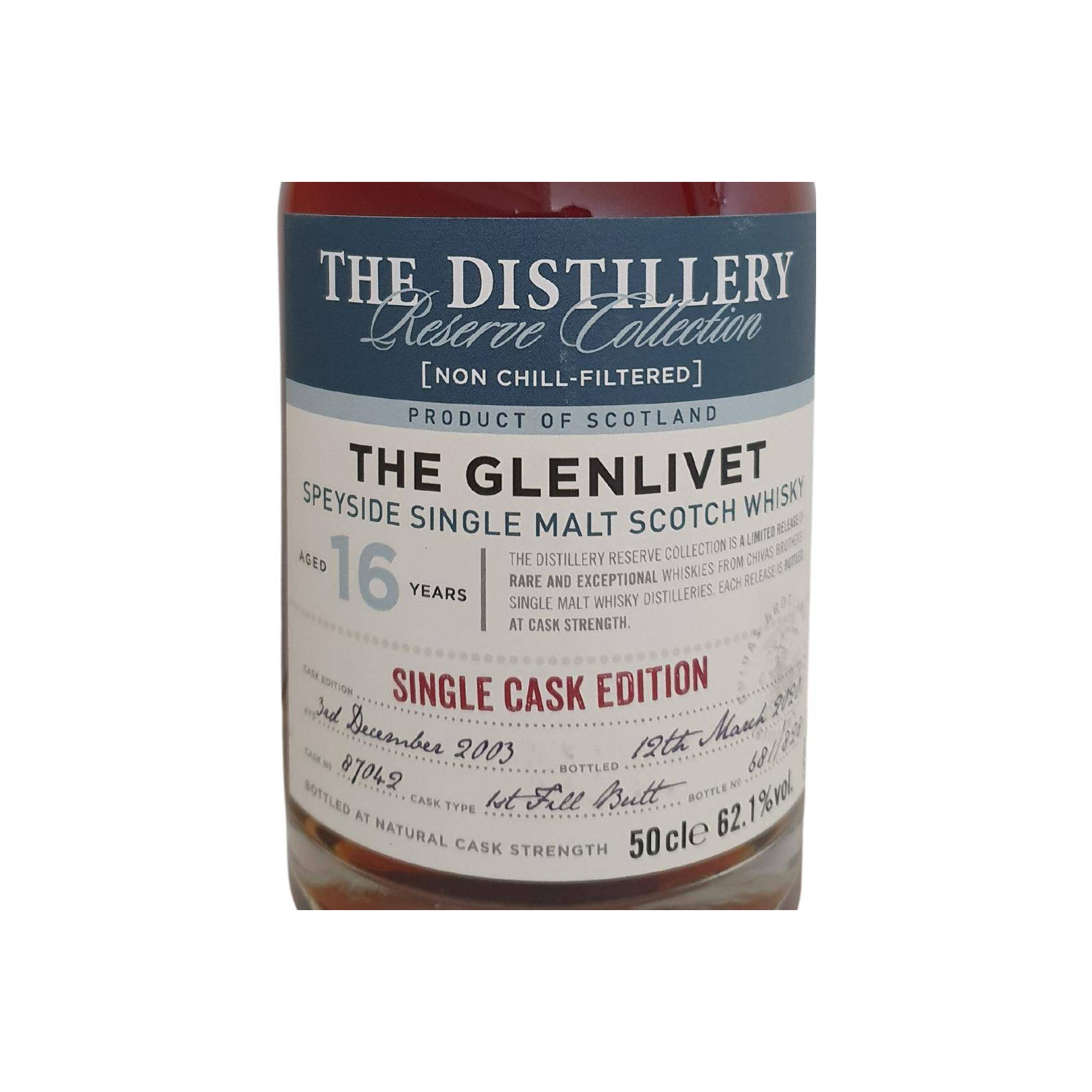 The Glenlivet 2003 16 Years Single Malt Whisky 2