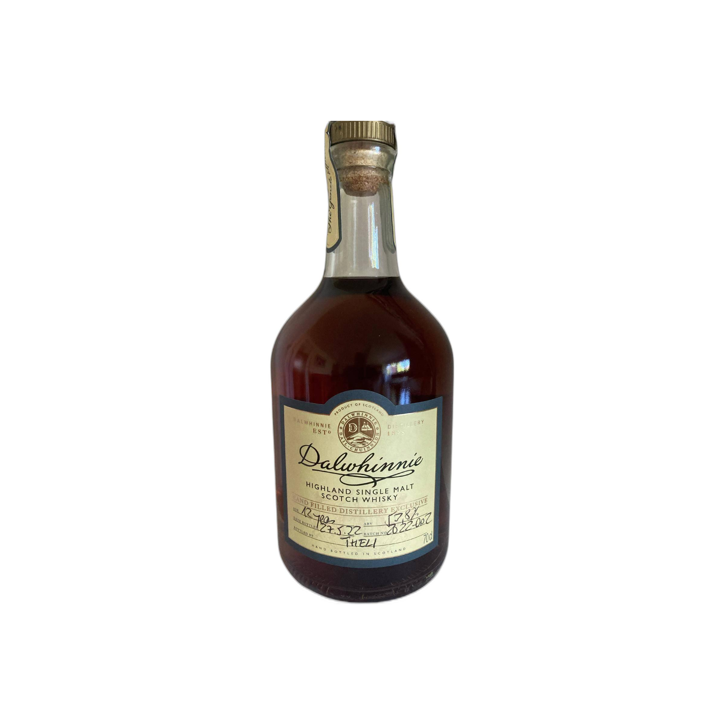 Dalwhinnie 12 Years Single Malt Whisky