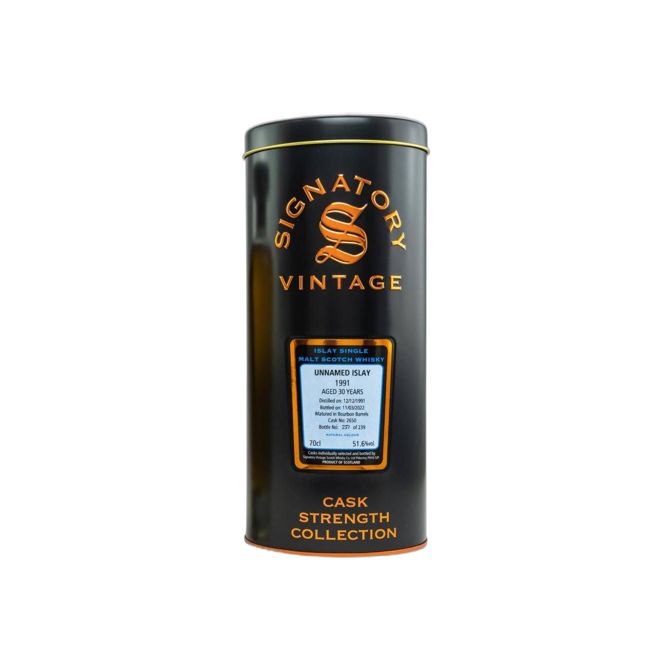 Signatory Vintage Cask Strength Collection 1991 30 Years Single Malt Whisky 2