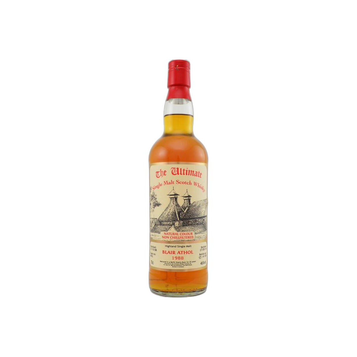 Blair Athol The Ultimate 1988 25 Years Single Malt Whisky