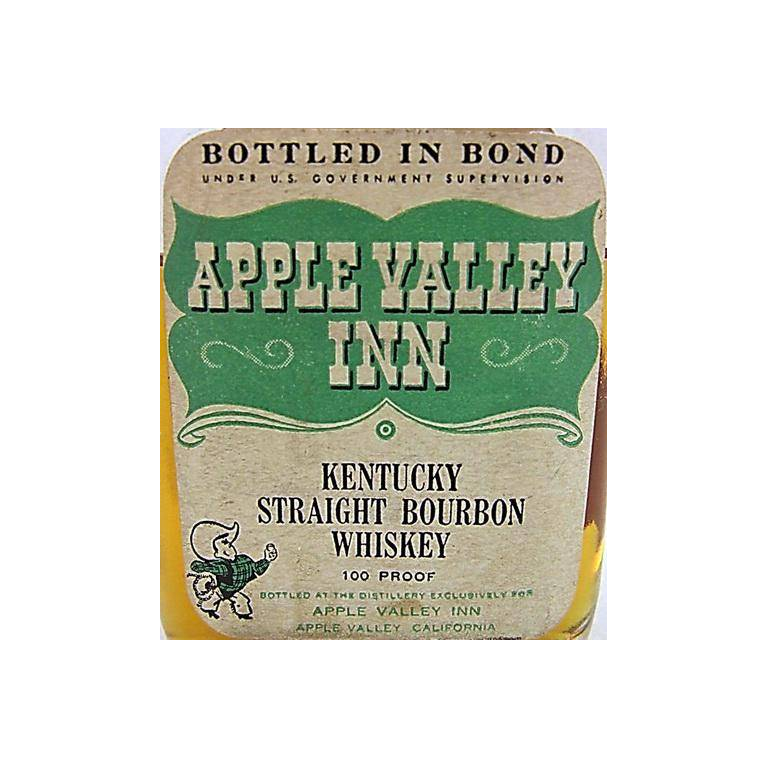 Apple Valley Inn Kentucky Straight Bourbon Whiskey