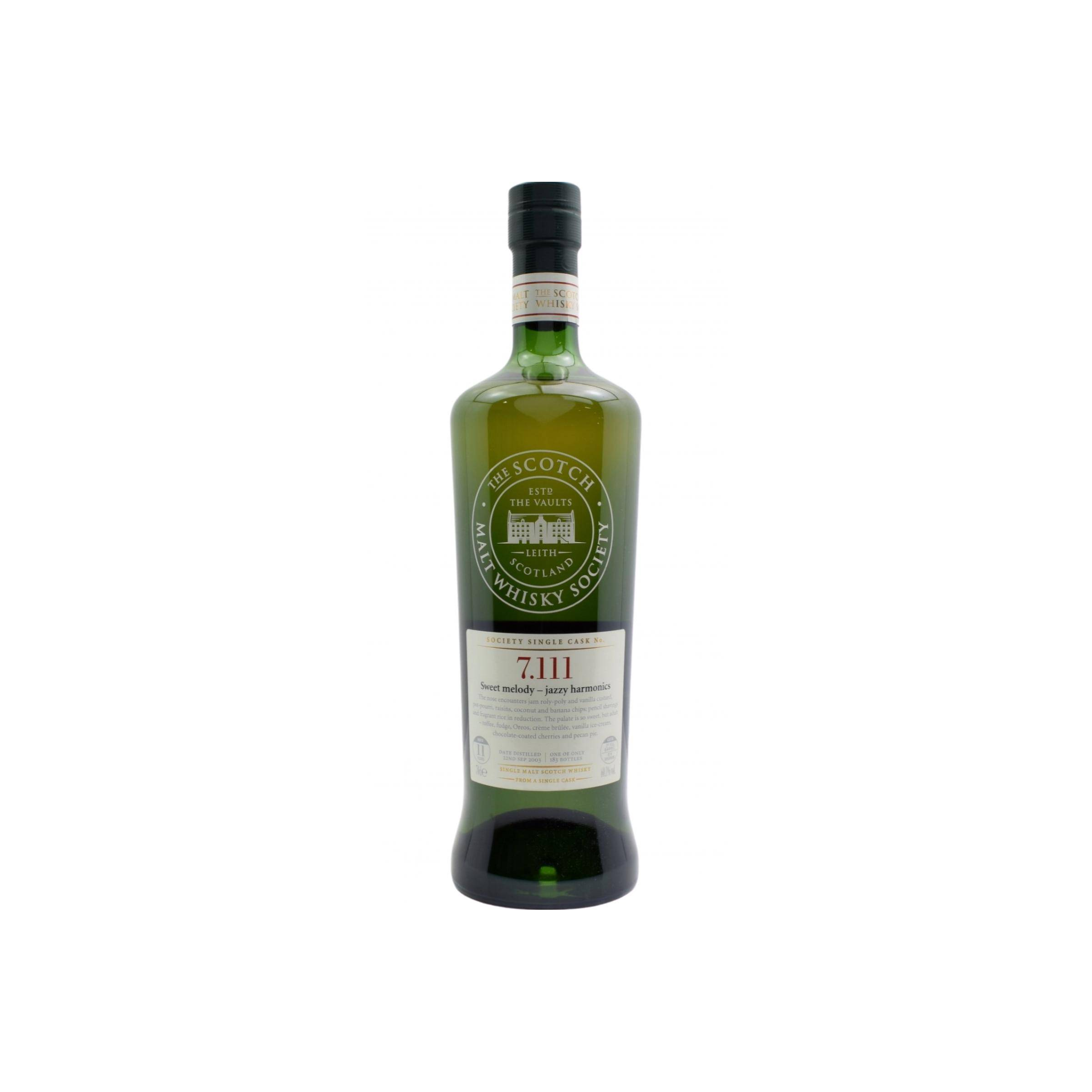 The Scotch Malt Whisky Society 2003 11 Years Single Malt Whisky