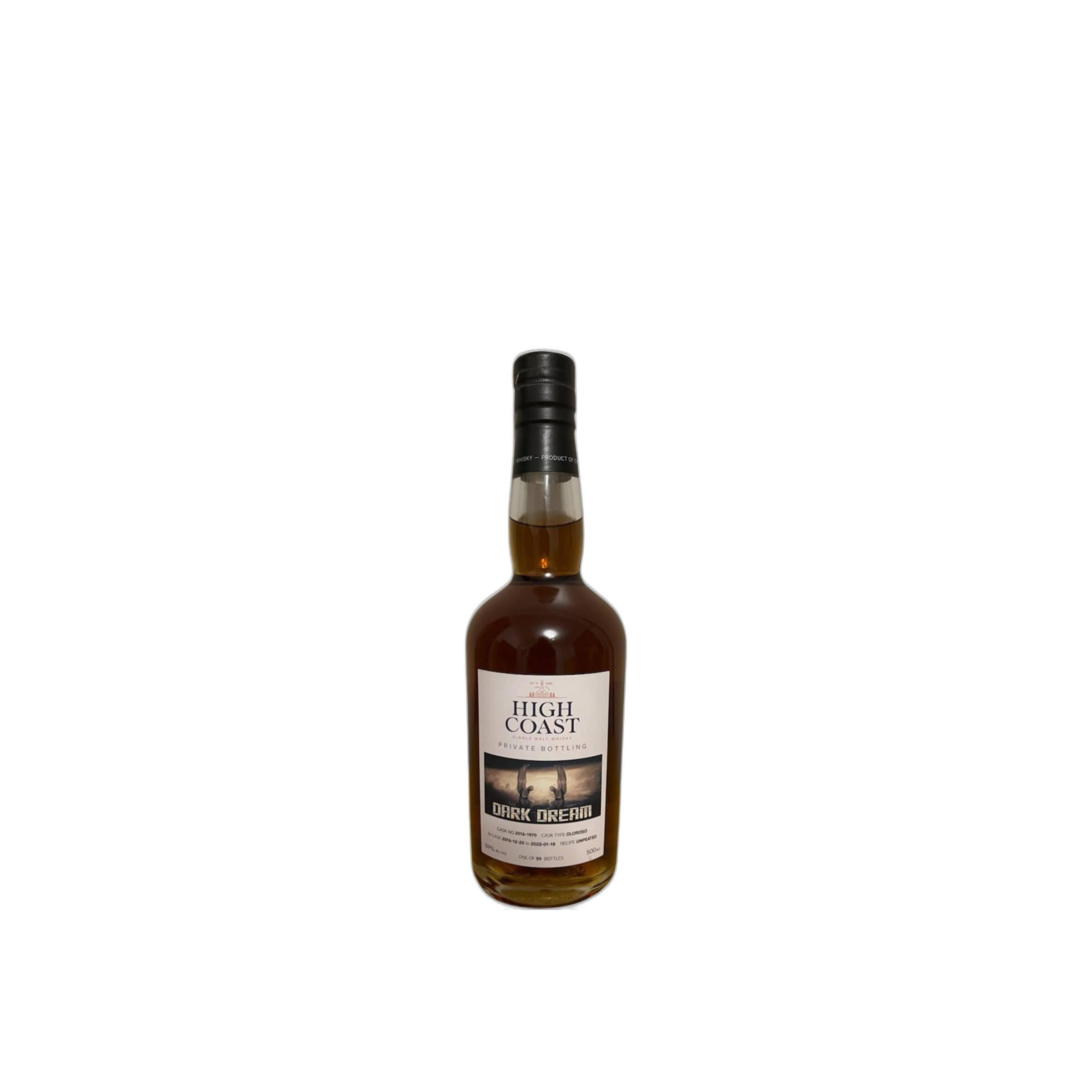 High Coast Private Bottling 2016 5 Years Single Malt Whisky