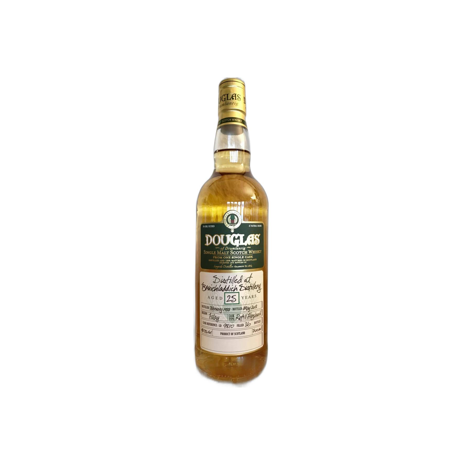 Bruichladdich 1988 25 Years Single Malt Whisky