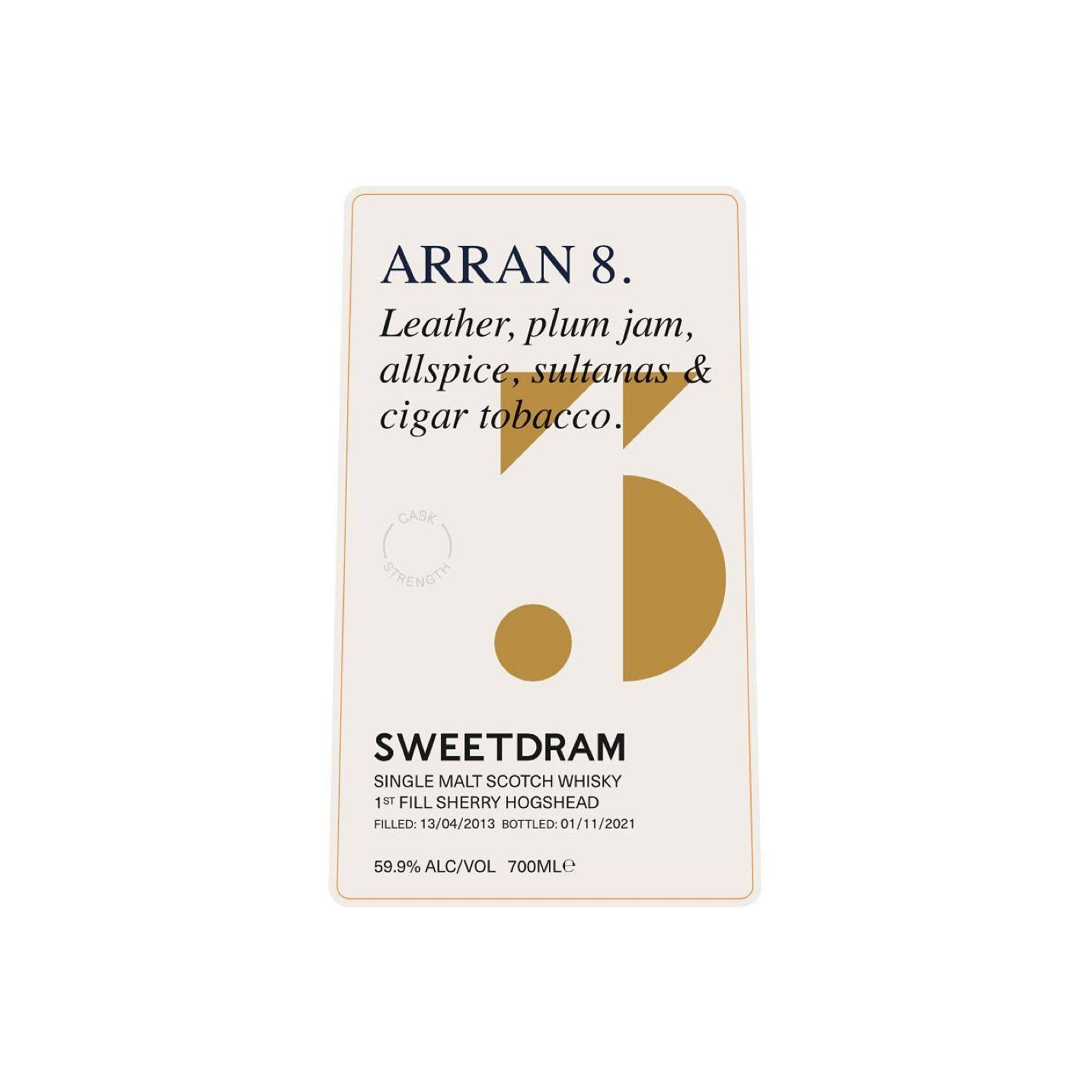Arran 2013 8 Years Single Malt Whisky 2