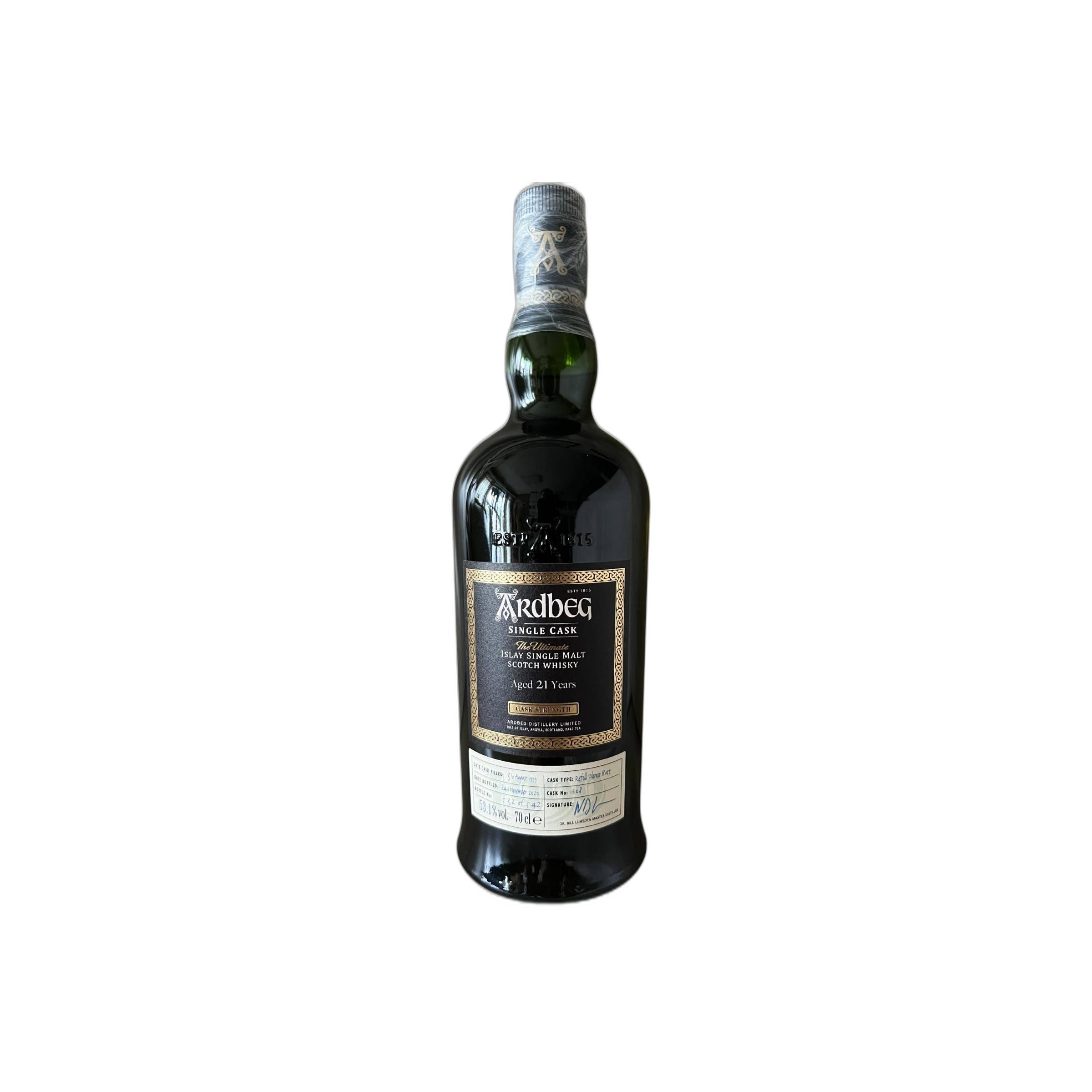 Ardbeg Single Cask 1999 21 Years Single Malt Whisky