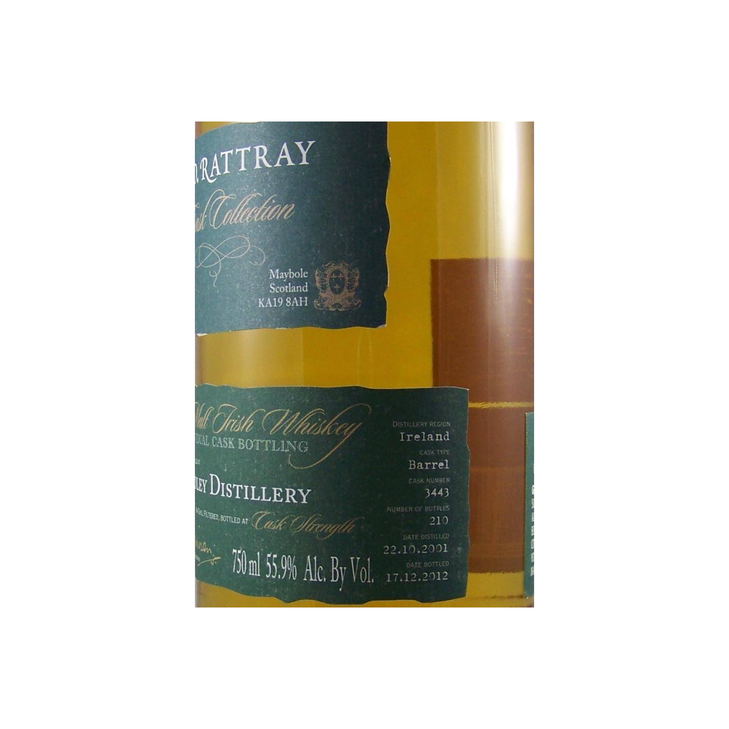 The Scotch Malt Whisky Society Individual Cask Bottling 2001 11 Years Single Malt Whisky 2