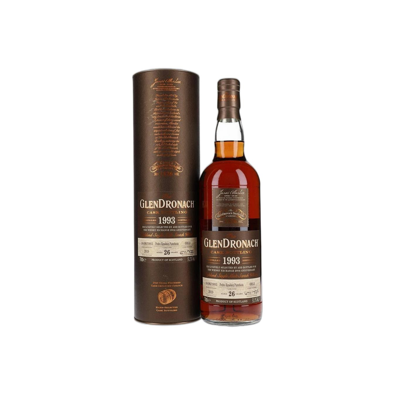 GlenDronach 1993 26 Years Single Malt Whisky