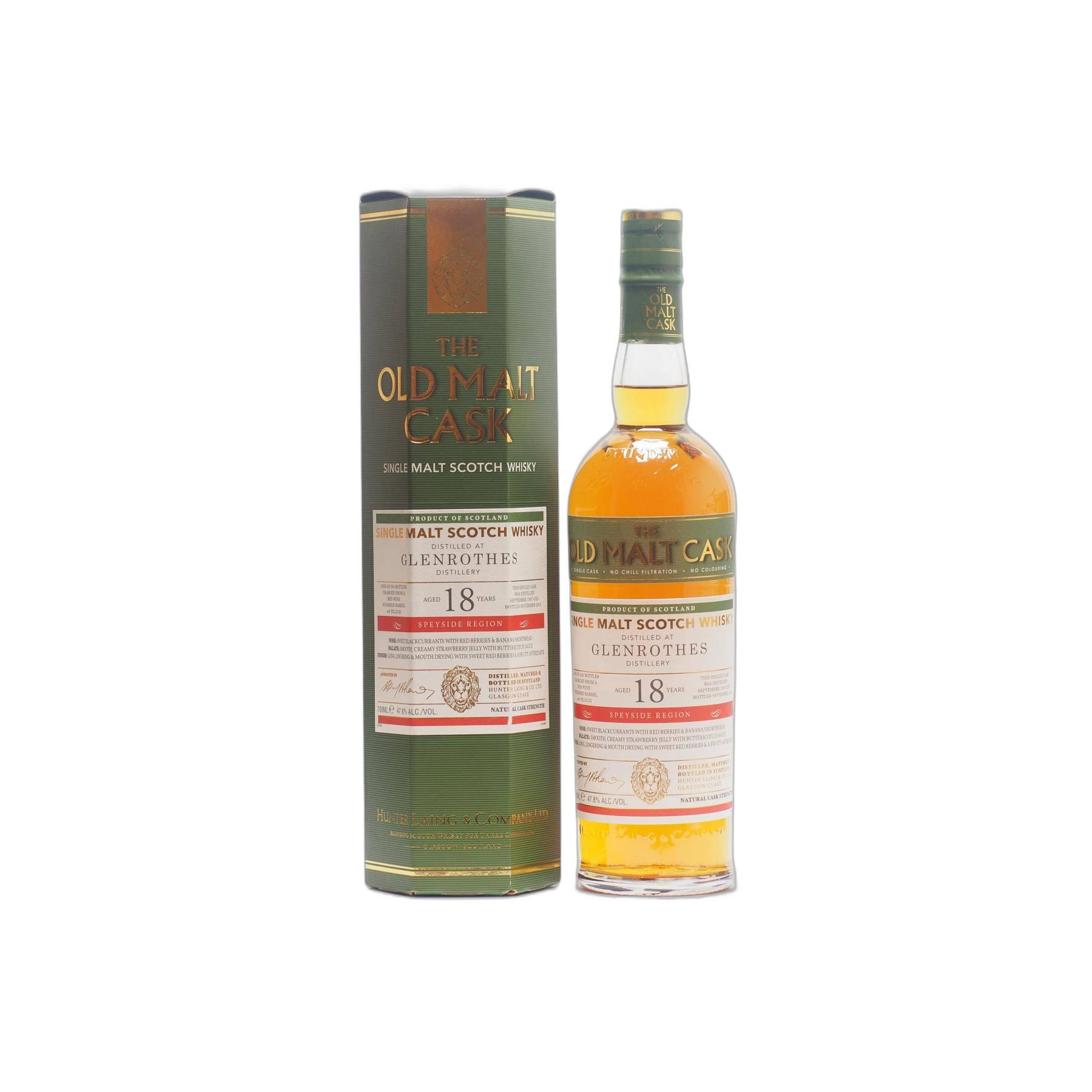 The Glenrothes Old Malt Cask 1997 18 Years Single Malt Whisky 2
